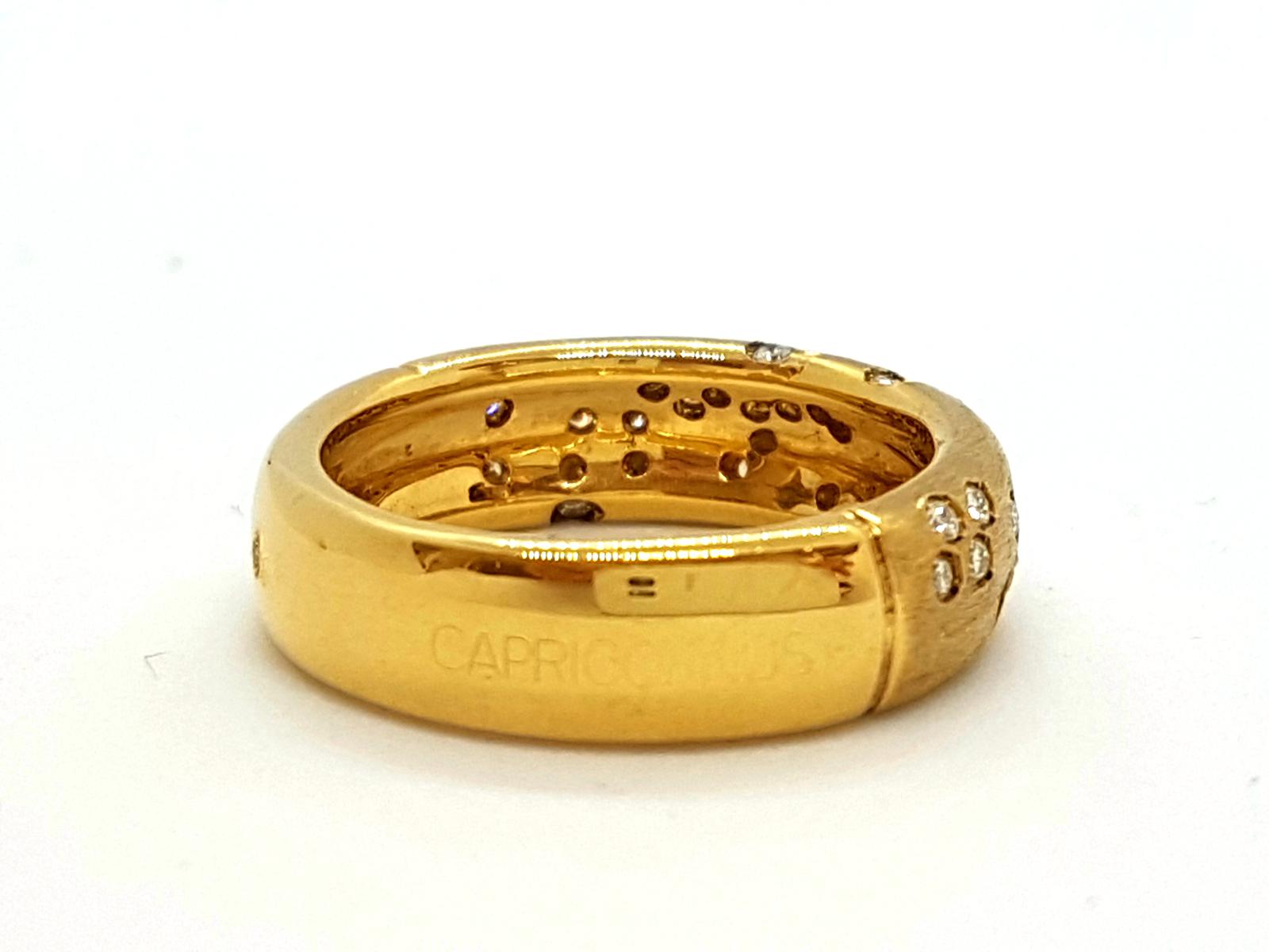 Repossi Astral Ring Yellow Gold Diamond