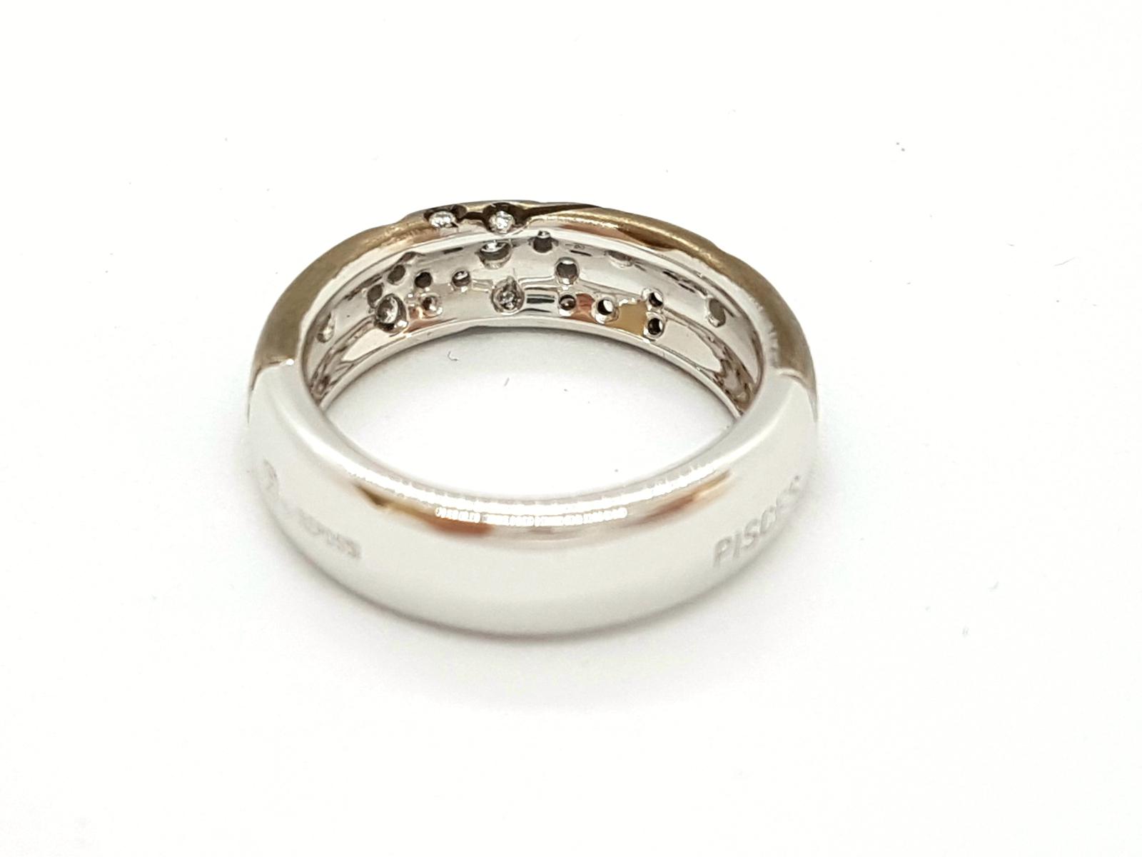 Repossi Astral Ring Black Gold Diamond