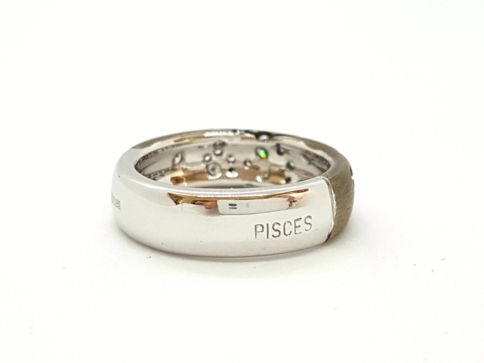 Repossi Astral Ring Black Gold Diamond