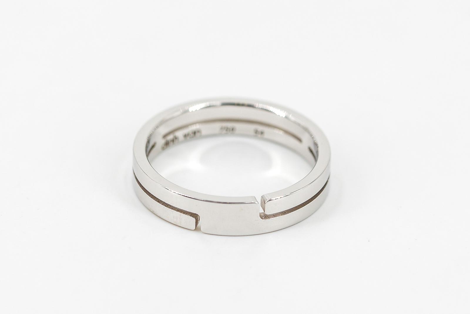 Dinh Van Seventies Ring White Gold