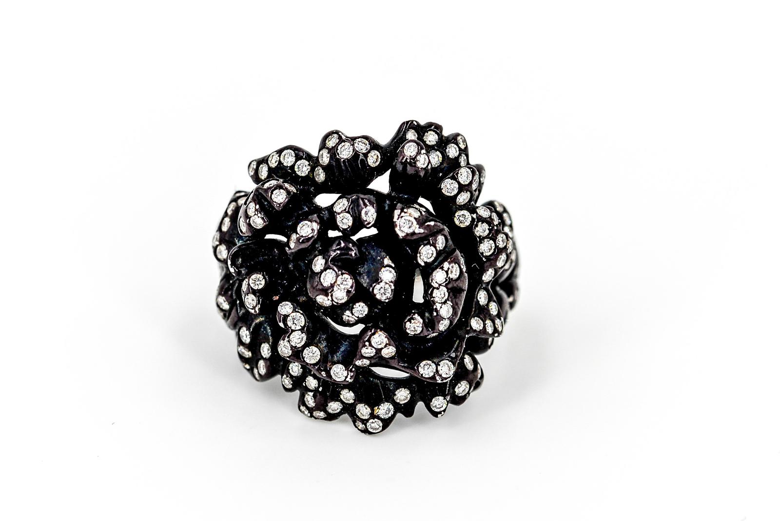 Repossi Bague Nérée Or noir Diamant