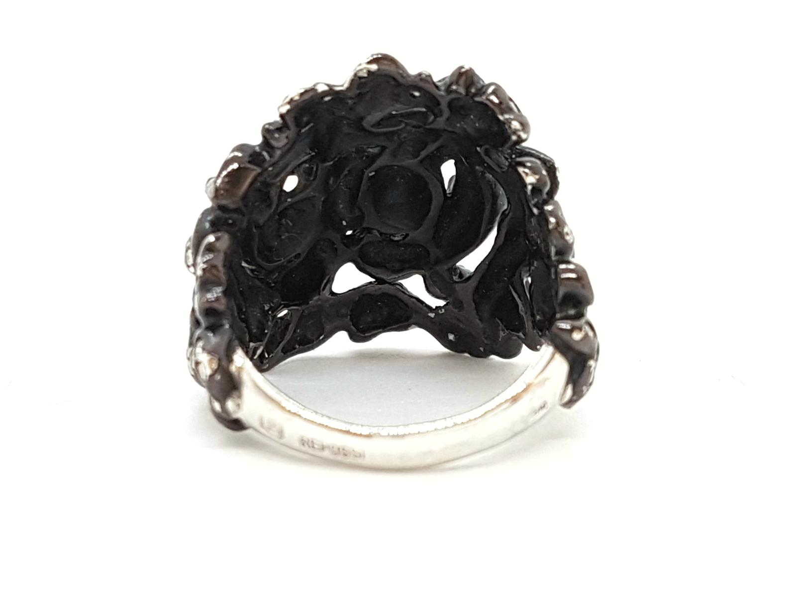 Repossi Nérée Ring Black Gold Diamond