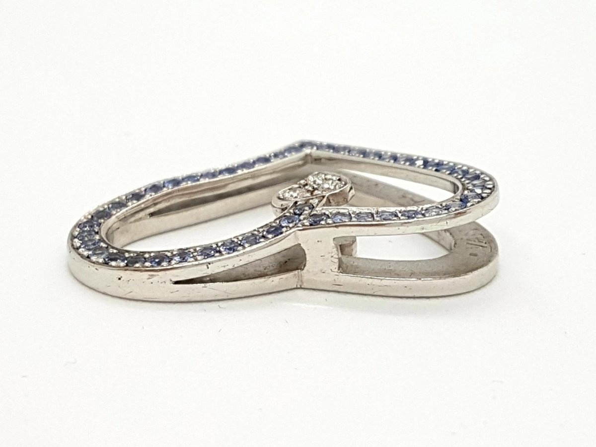 Van der Bauwede Pendentif Argent Diamant - Maison Eloe