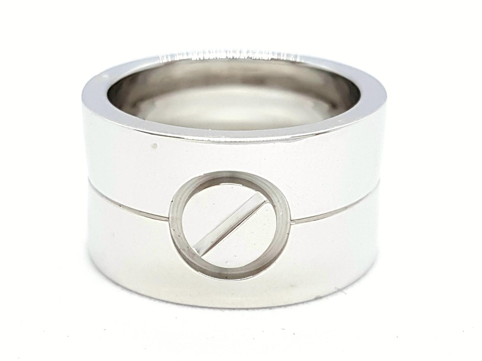 Cartier Love Ring White Gold
