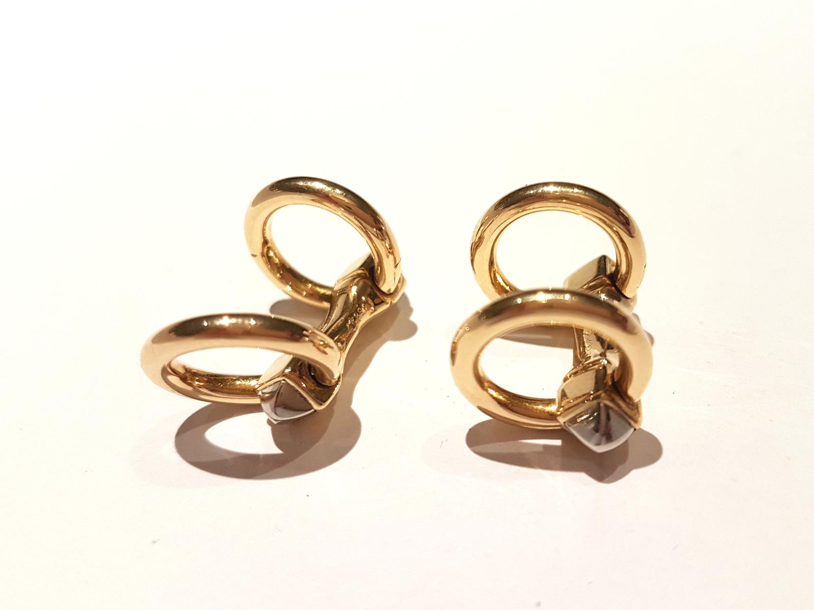 Cartier Cufflinks Yellow gold, White gold