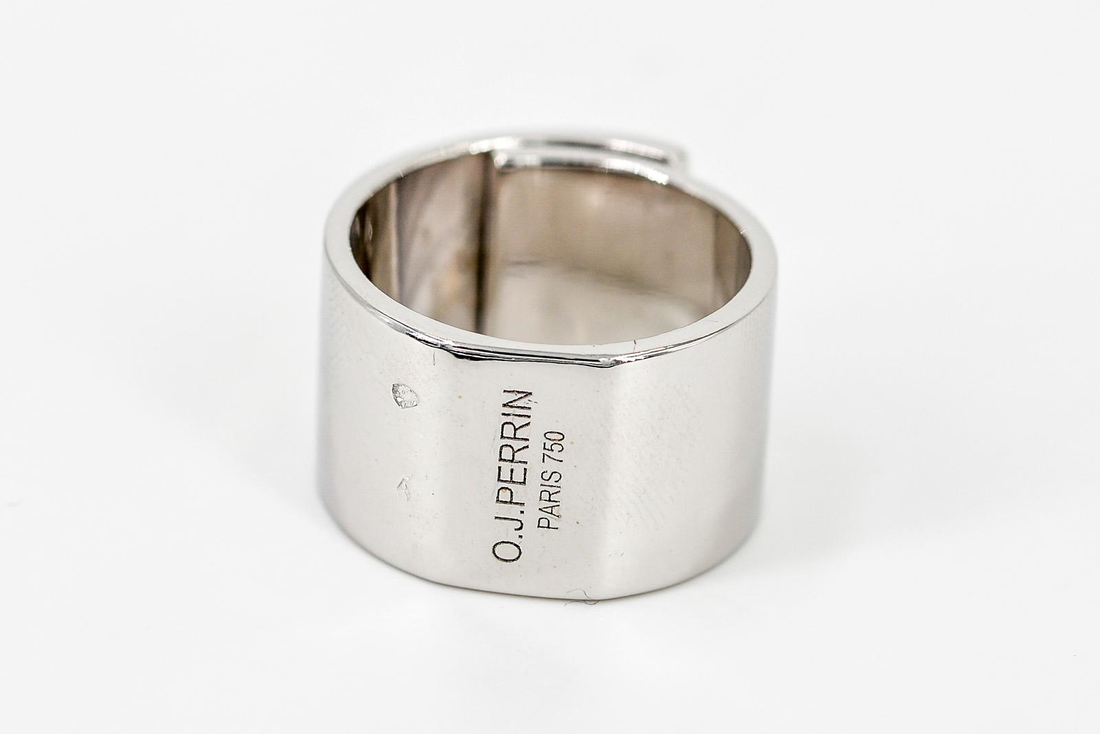OJ Perrin Legends Ring White Gold