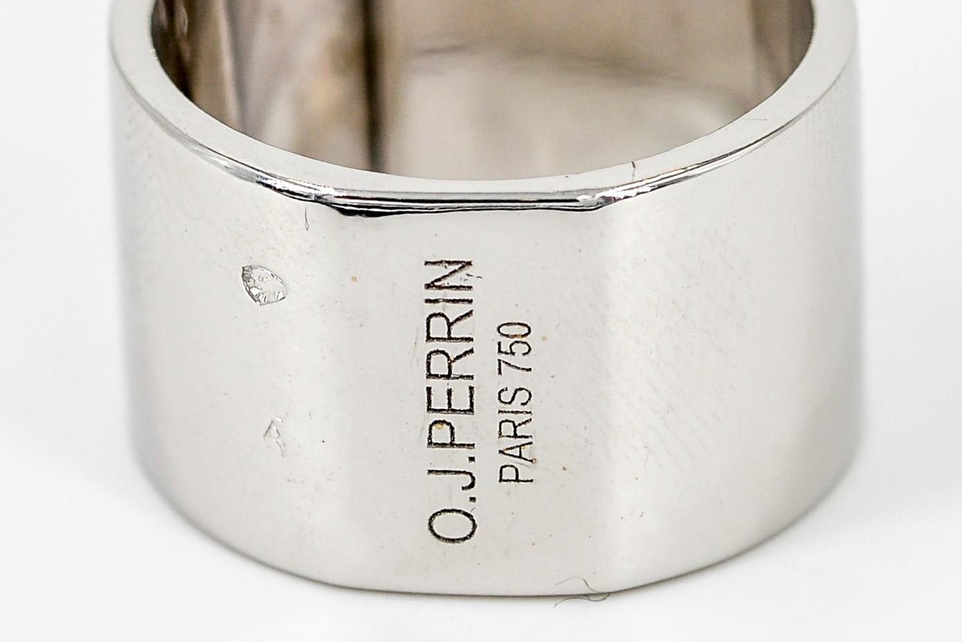 OJ Perrin Legends Ring White Gold