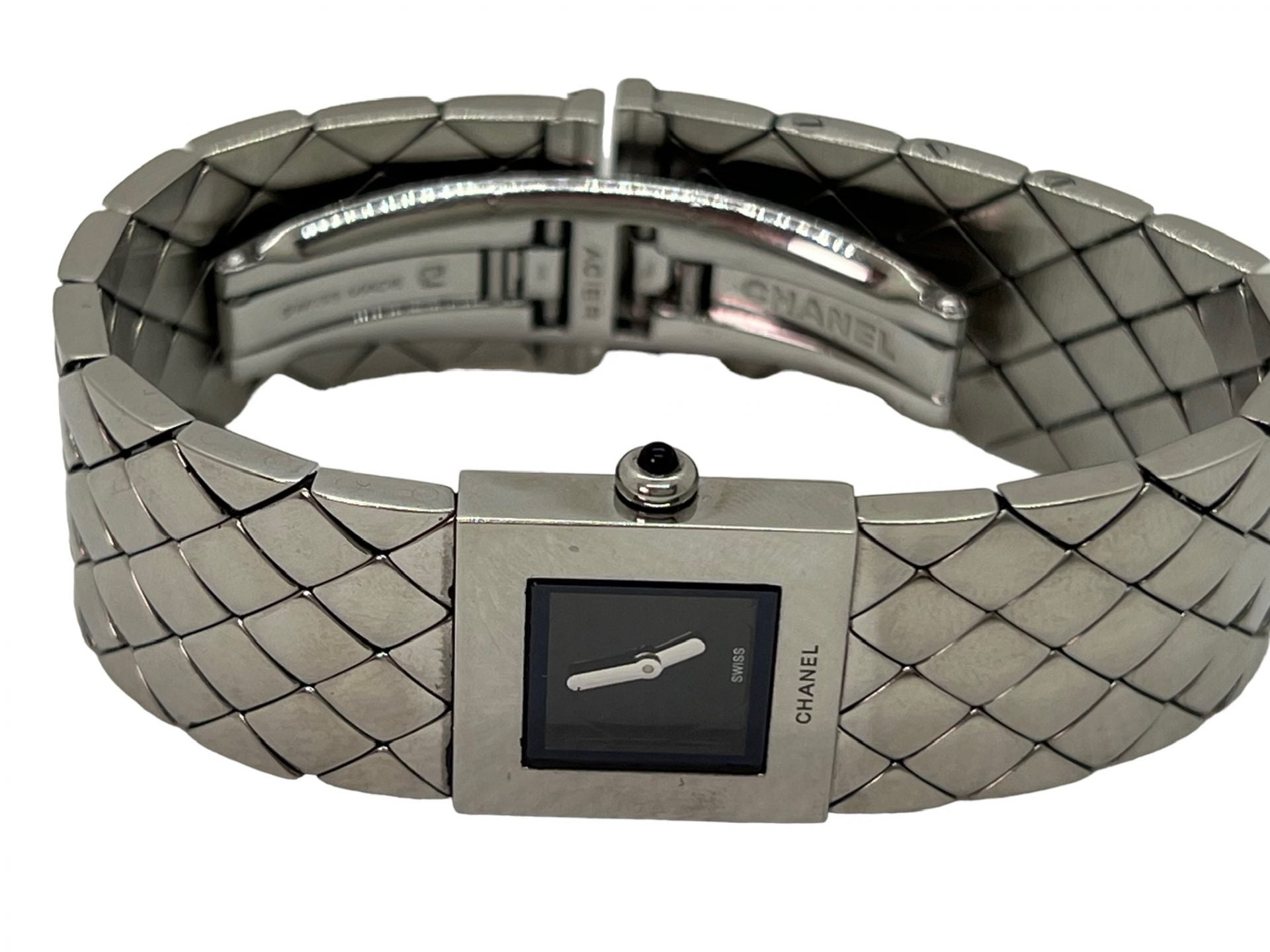 Montre Chanel acier Mademoiselle