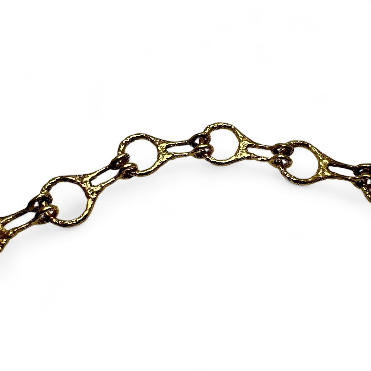 Bracelet « Mésopotamie » en or jaune d’après Georges BRAQUE - Maison Eloe