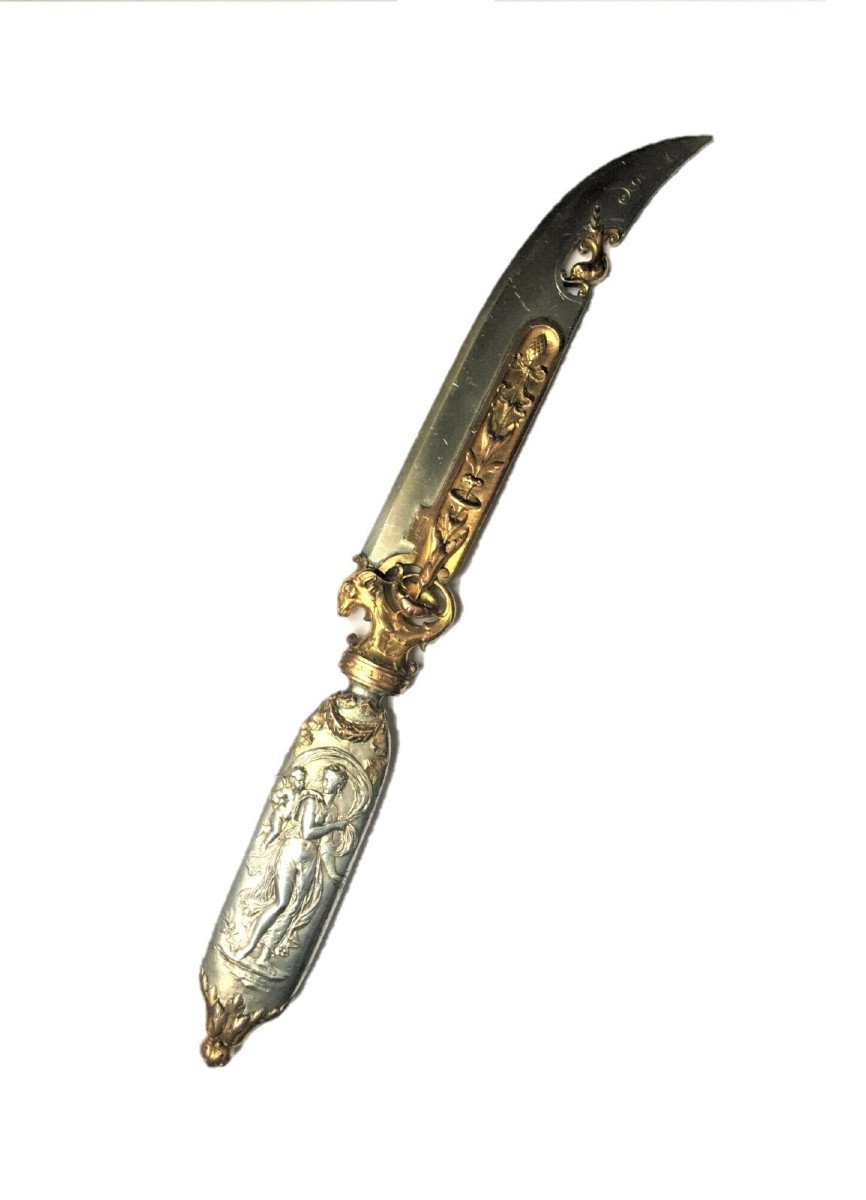 Coupe-papier Barbedienne, Constant Sévin, Attarge 1873