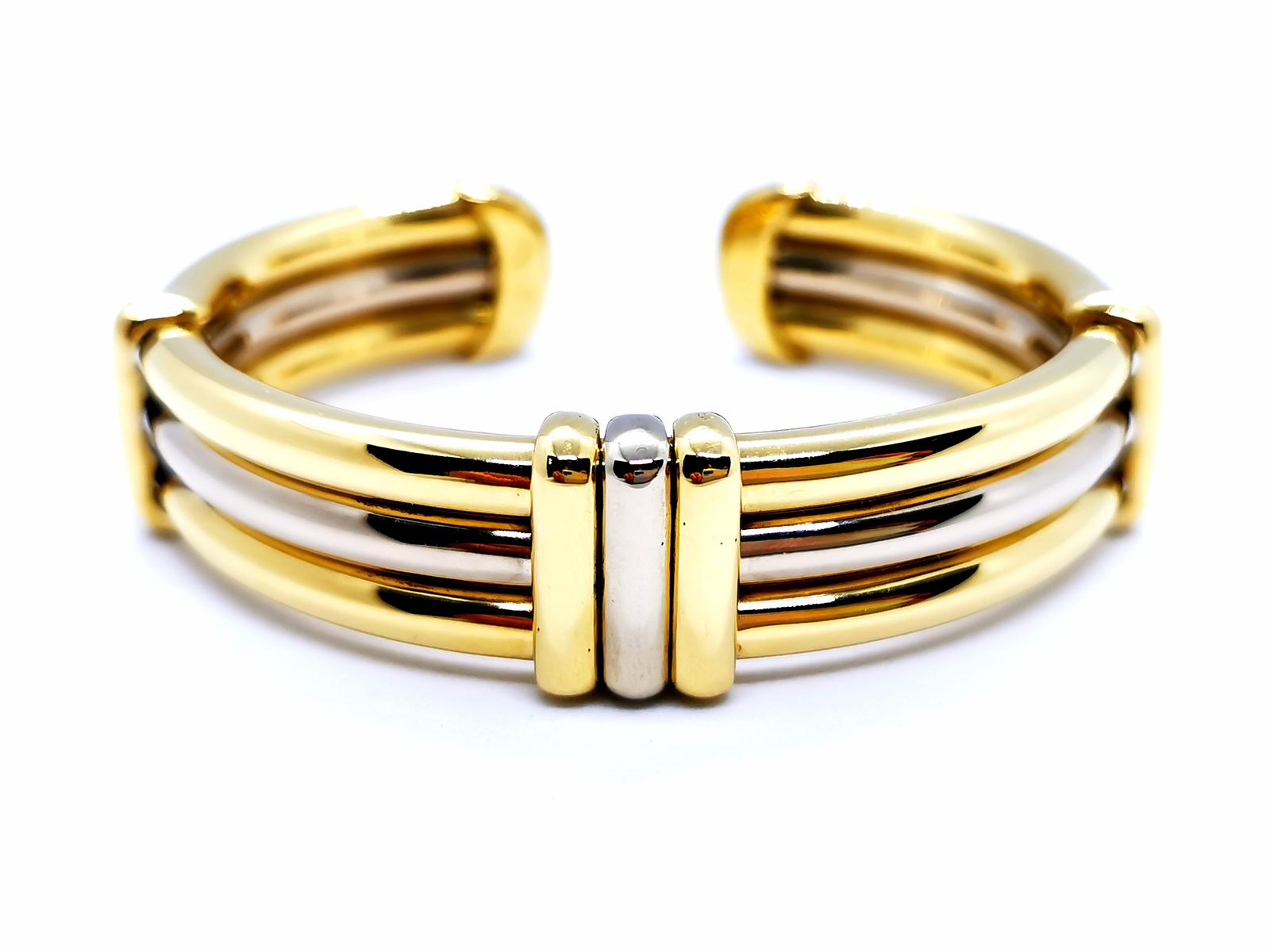 O.J. Perrin Bracelet  Or jaune, Or blanc