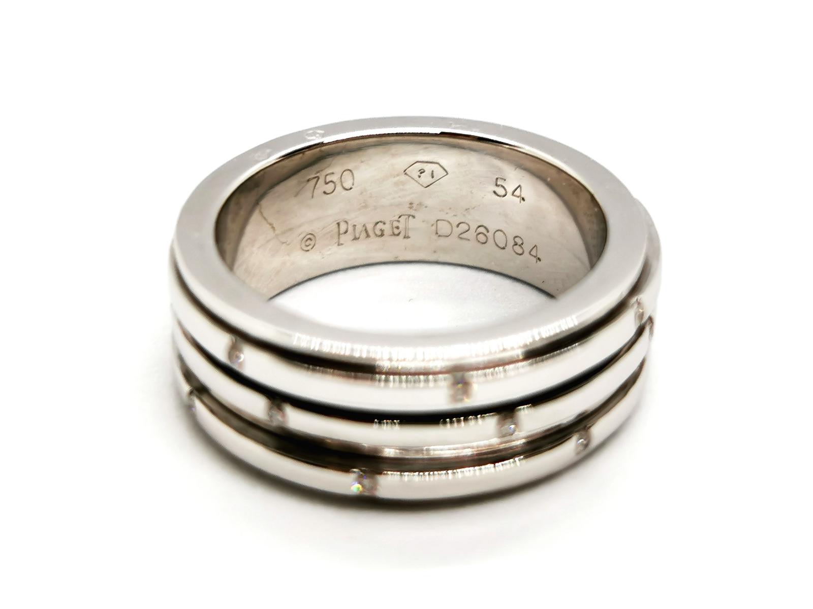 Piaget Bague Possession Or blanc Diamant