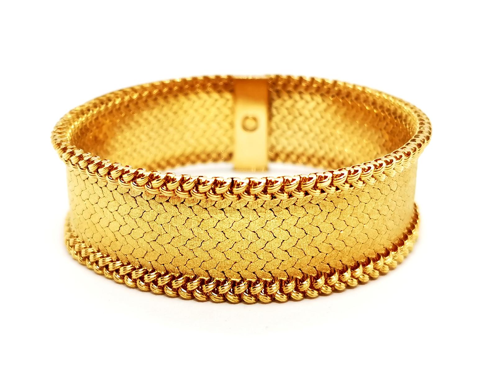 Gay Frères Bracelet Manchette  Or jaune