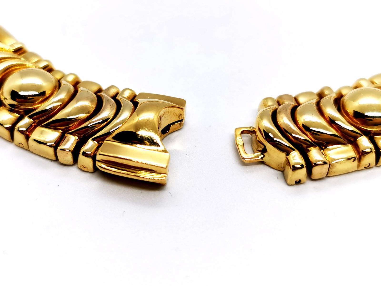 Piaget Tanagra Choker Necklace Yellow Gold