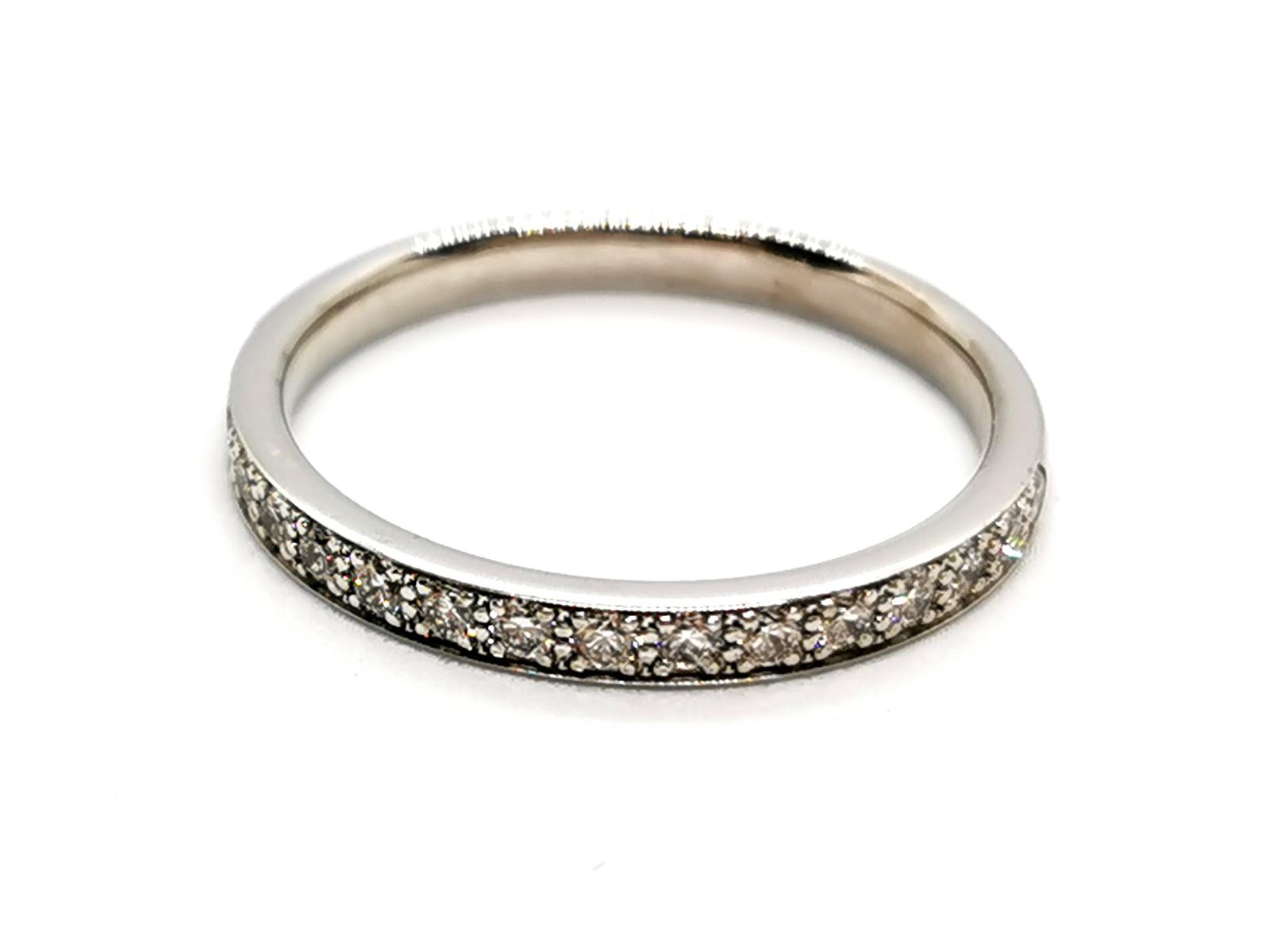 Mauboussin Half Alliance Ring Lovissime also White Gold Diamond