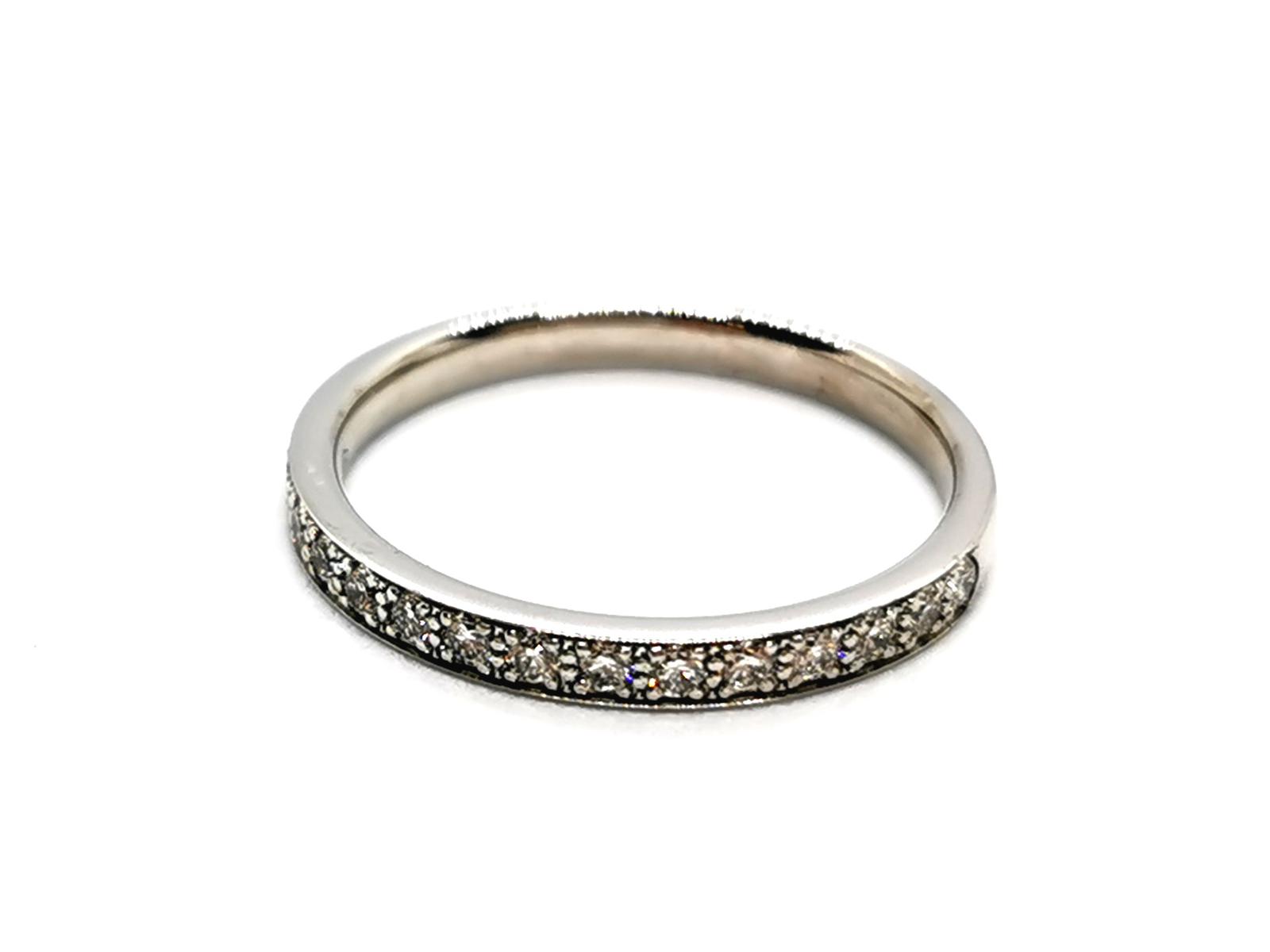 Mauboussin Half Alliance Ring Lovissime also White Gold Diamond