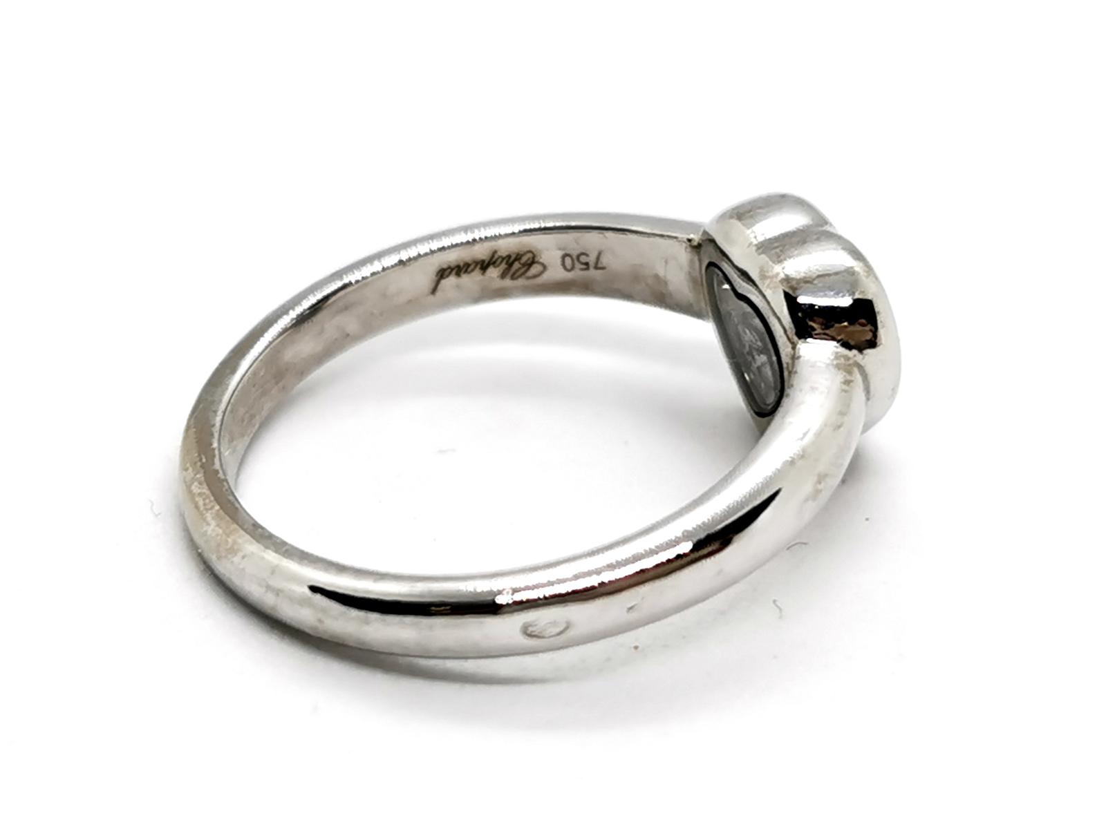 Chopard Happy Diamonds Heart Ring White Gold Diamond