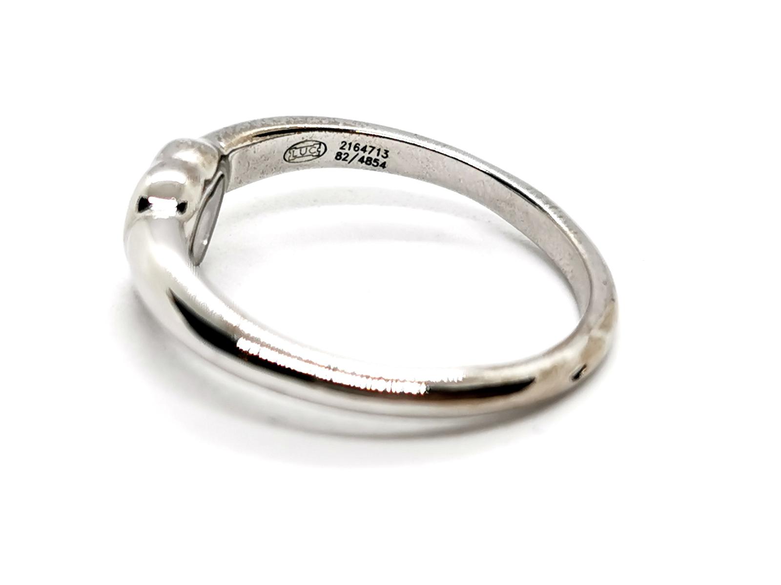 Chopard Happy Diamonds Heart Ring White Gold Diamond