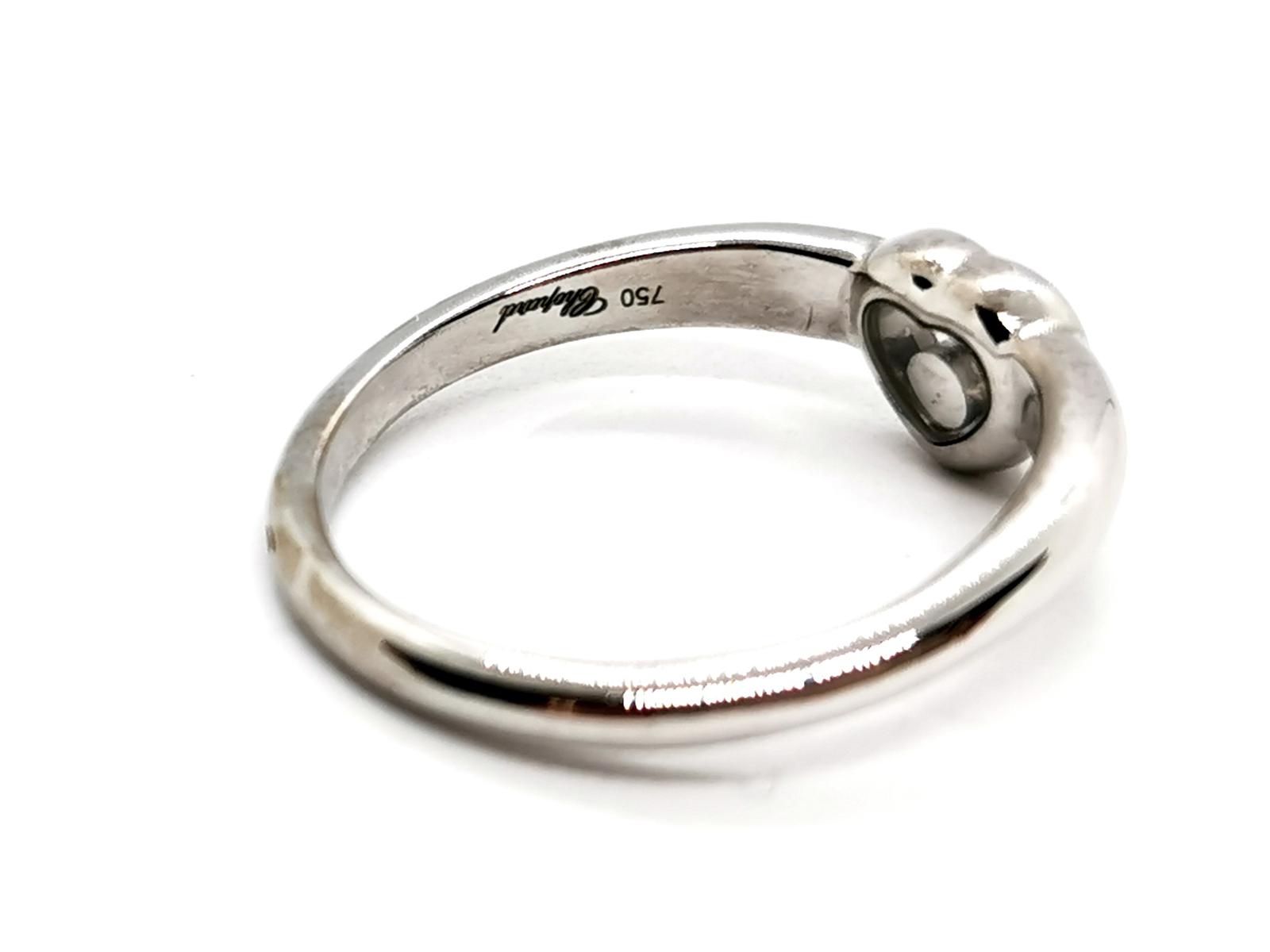 Chopard Happy Diamonds Heart Ring White Gold Diamond