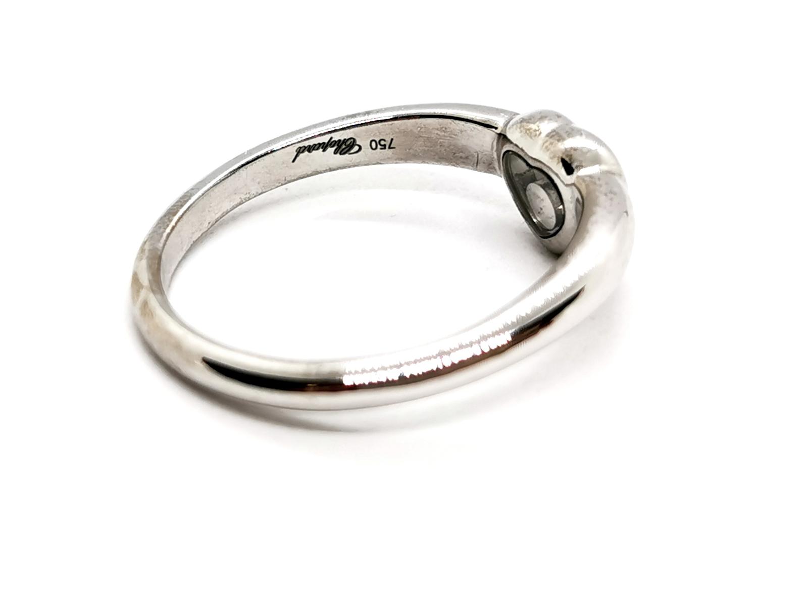 Chopard Happy Diamonds Heart Ring White Gold Diamond