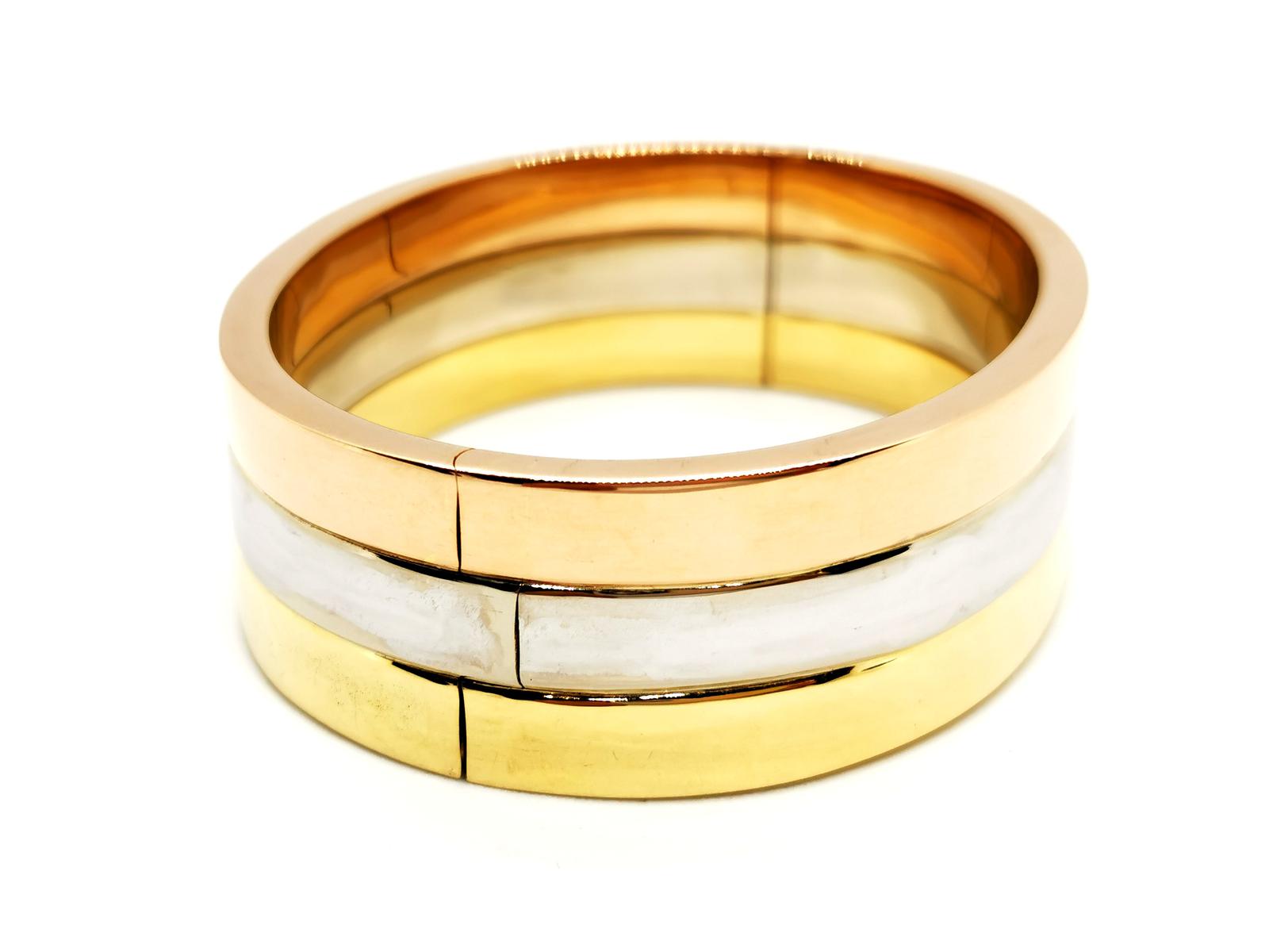 Fred Cuff Bracelet Rose gold, Yellow gold, White gold