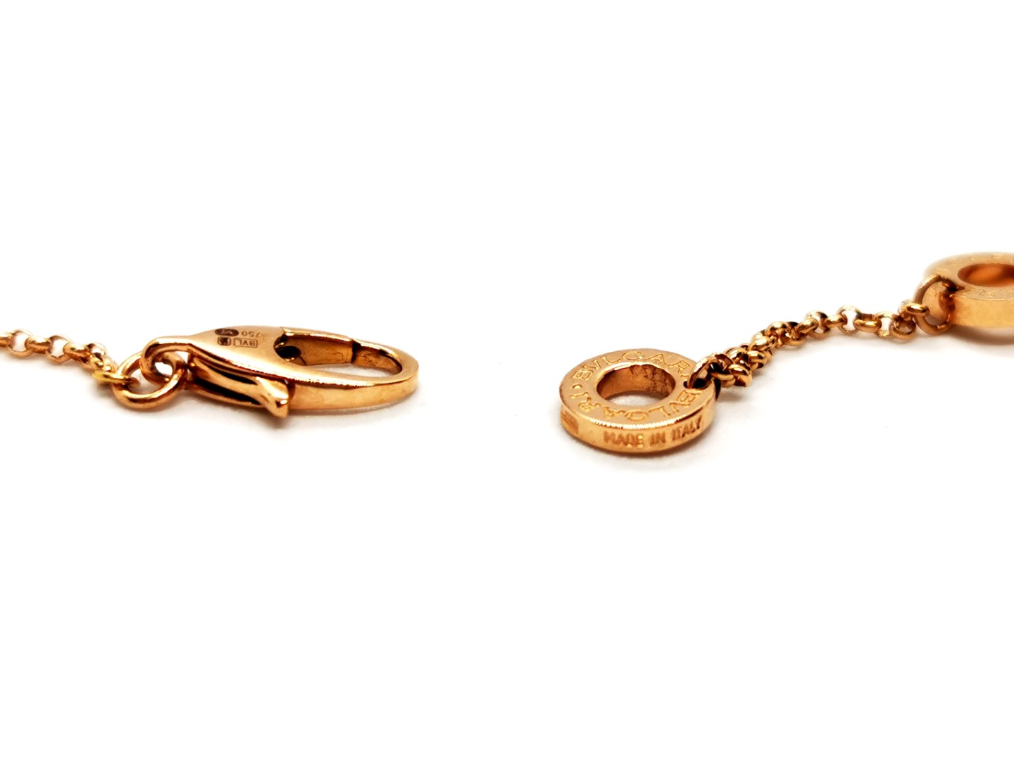 Bulgari Cuore Heart Necklace Rose gold Diamond