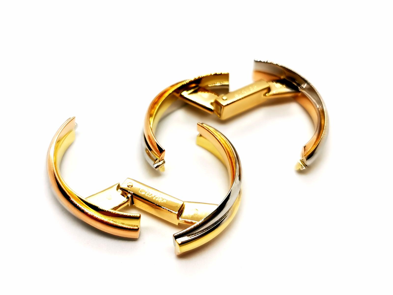 Cartier Trinity Cufflinks White gold, Yellow gold, Pink gold