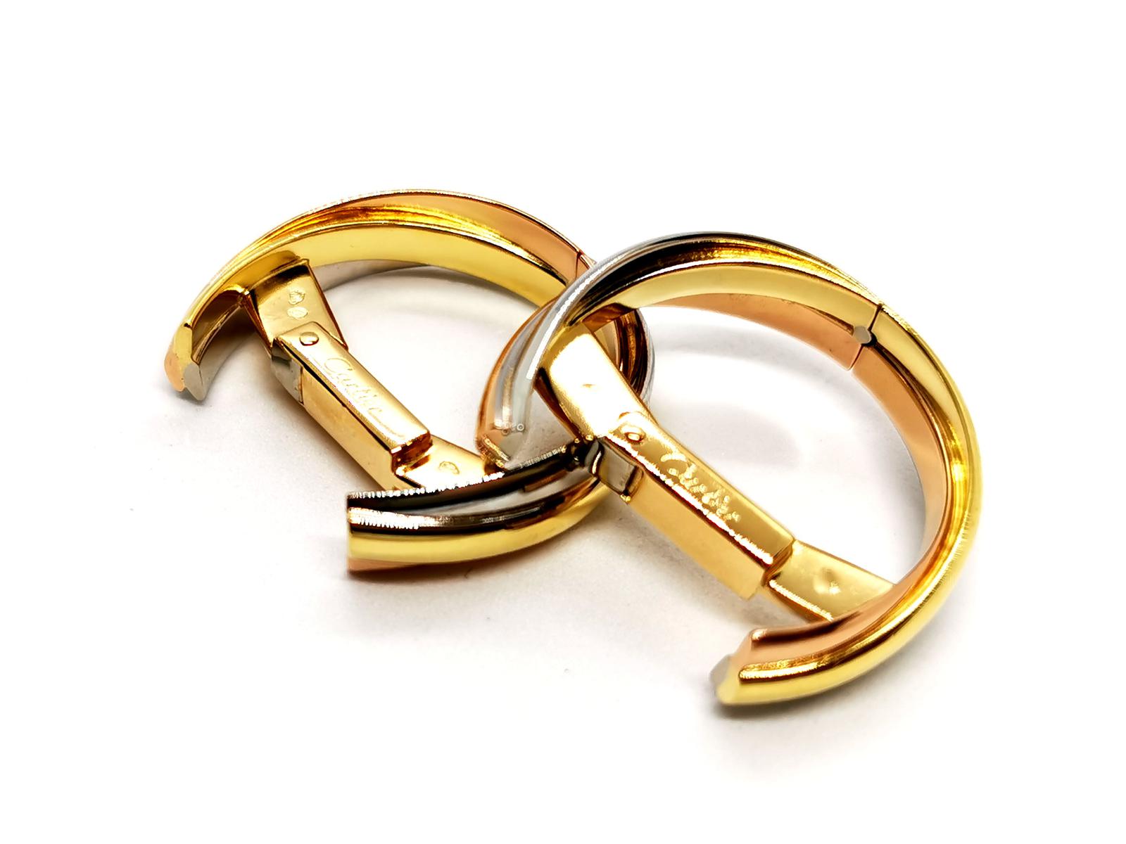 Cartier Trinity Cufflinks White gold, Yellow gold, Pink gold