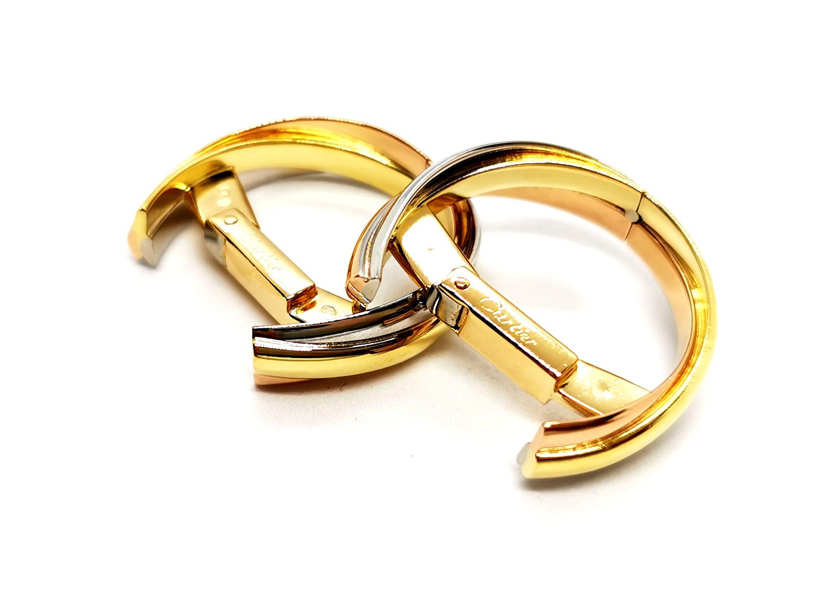 Cartier Trinity Cufflinks White gold, Yellow gold, Pink gold