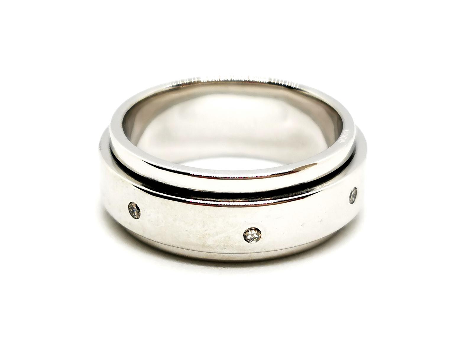 Piaget Bague Alliance Possession Or blanc Diamant