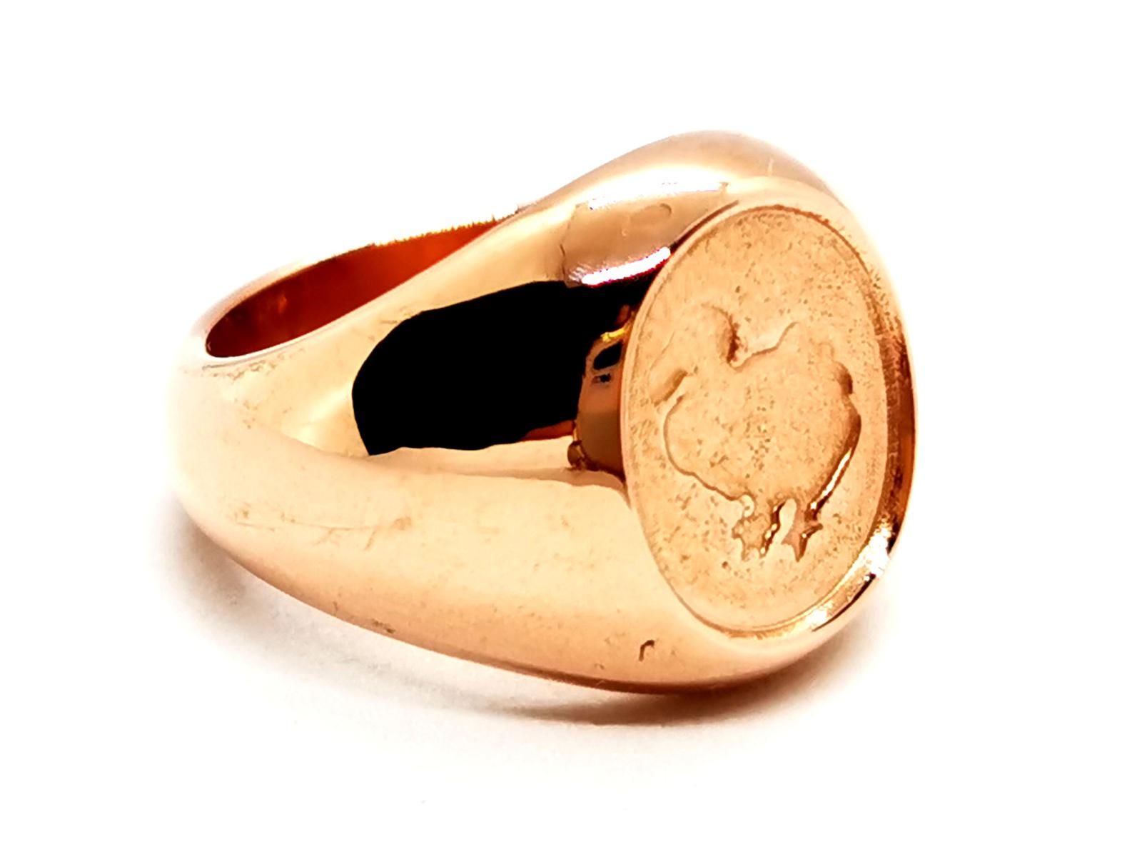 Dodo Pomellato Signet Ring Rose Gold
