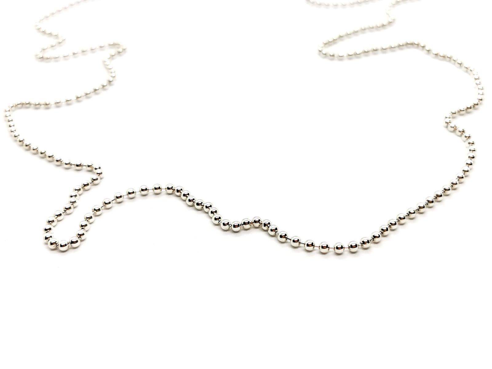 Tiffany & Co Silver Long Necklace
