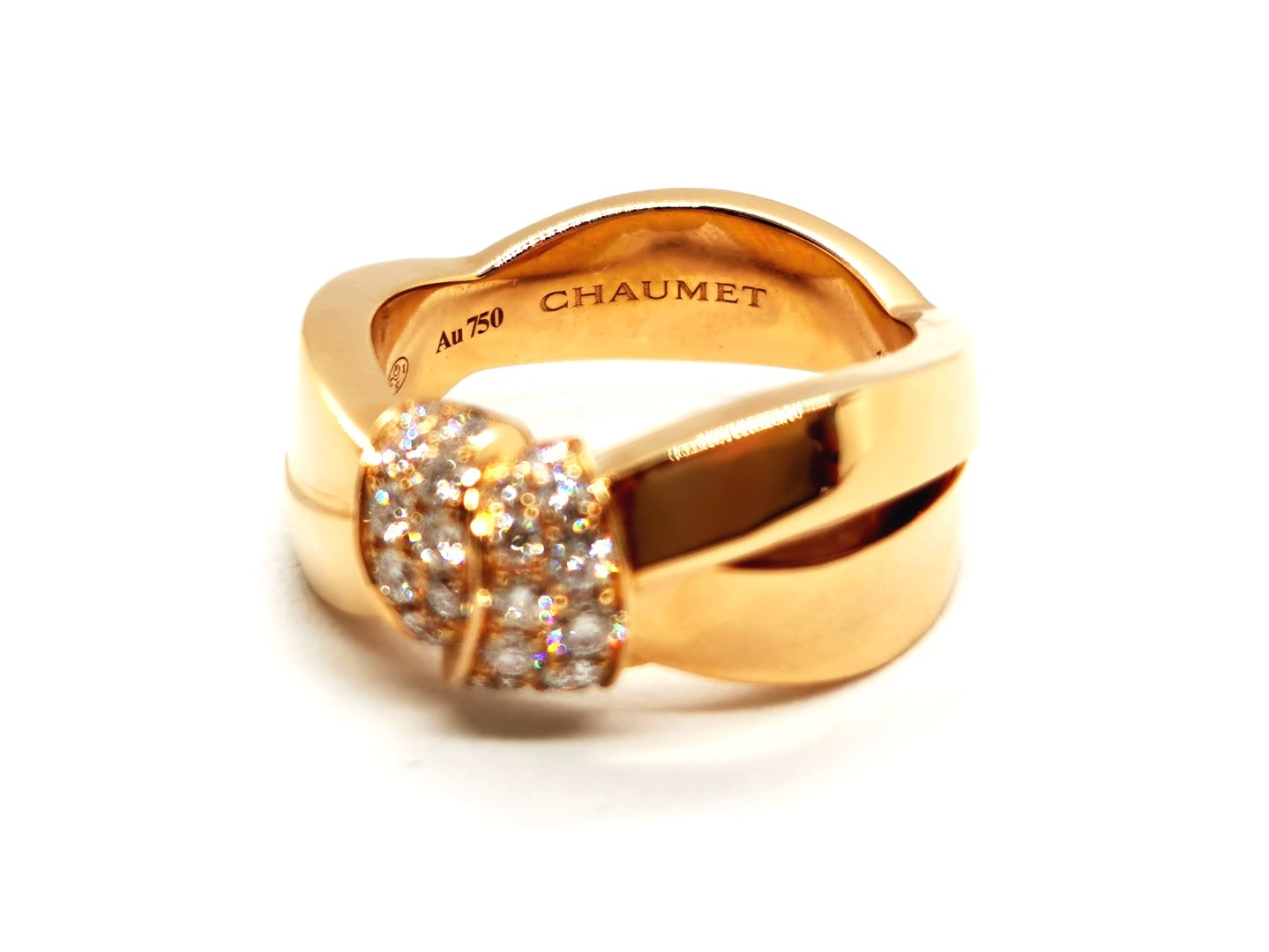 Chaumet Links Ring Rose Gold Diamond