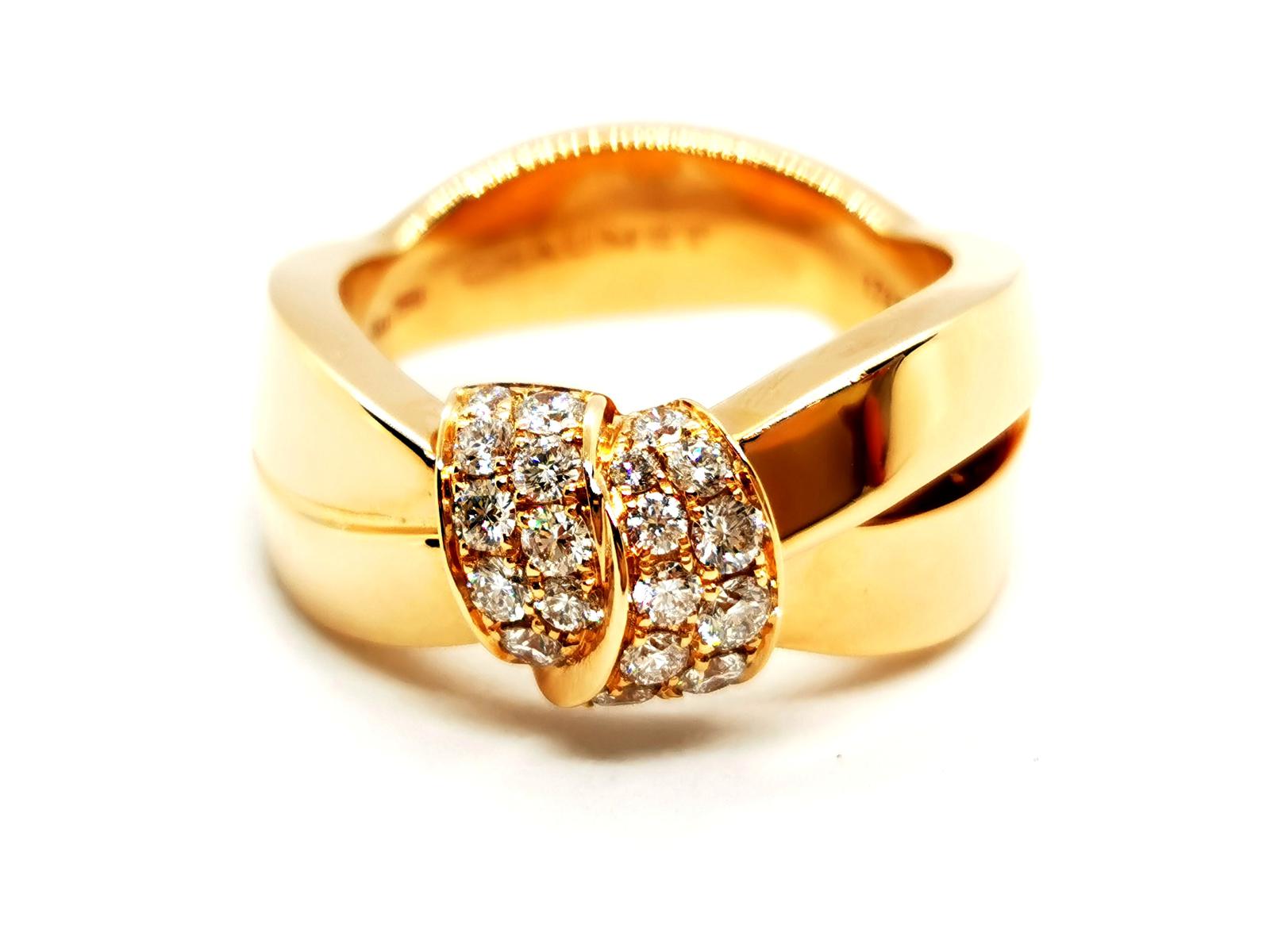 Chaumet Links Ring Rose Gold Diamond