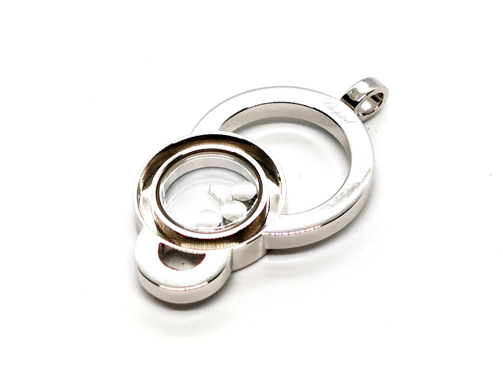 Chopard Pendant Happy Diamonds Pendant White Gold Diamond