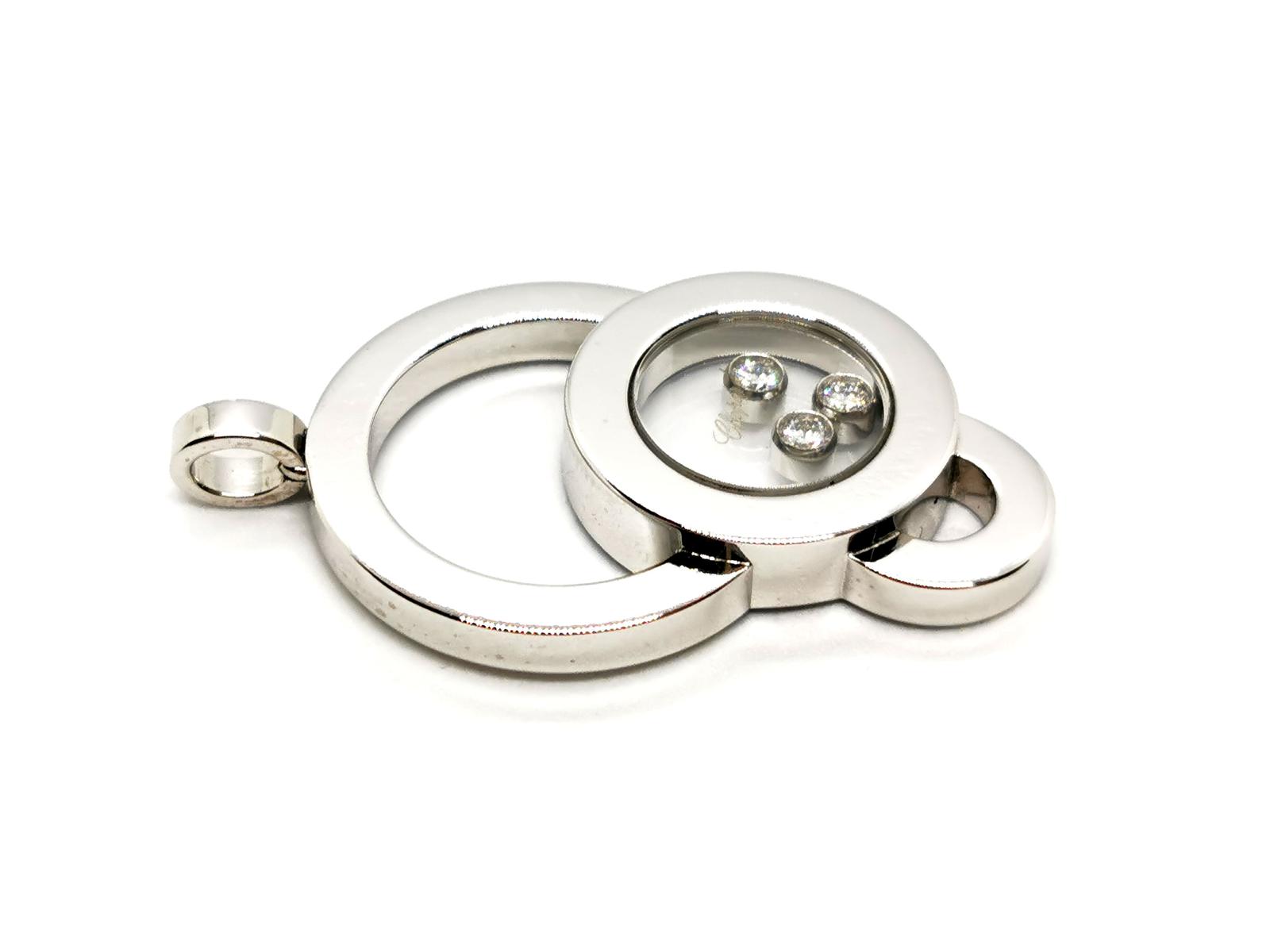 Chopard Pendant Happy Diamonds Pendant White Gold Diamond