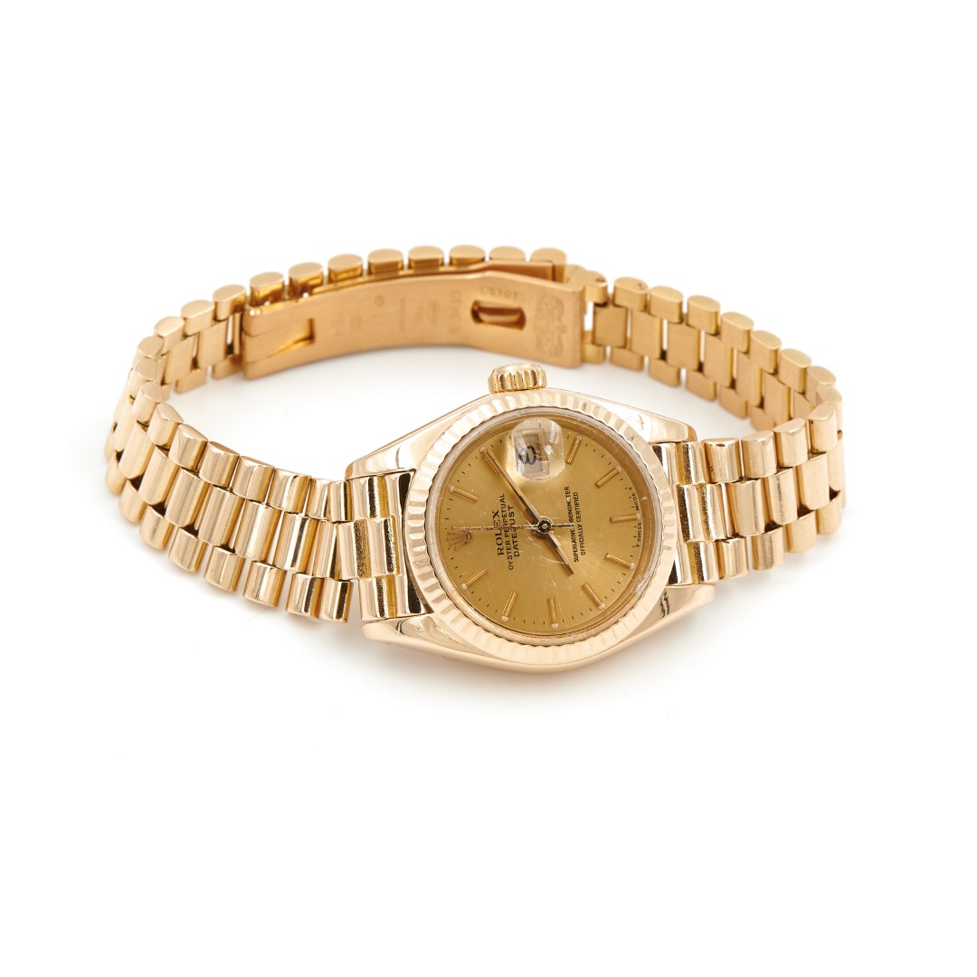 Rolex Yellow Gold Watch