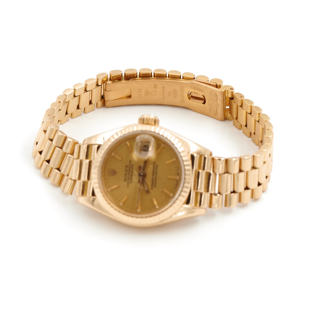 Rolex Yellow Gold Watch