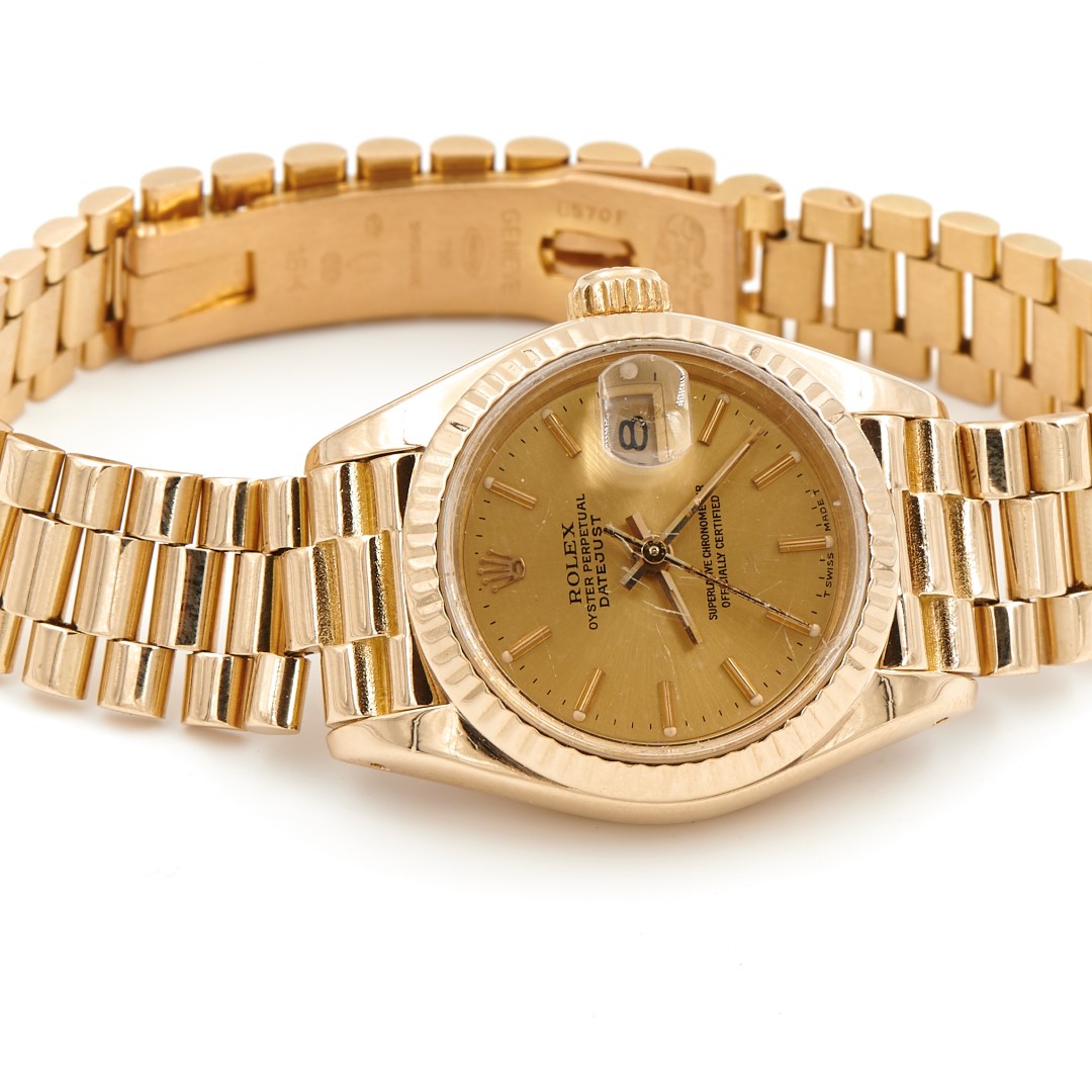 Rolex Yellow Gold Watch