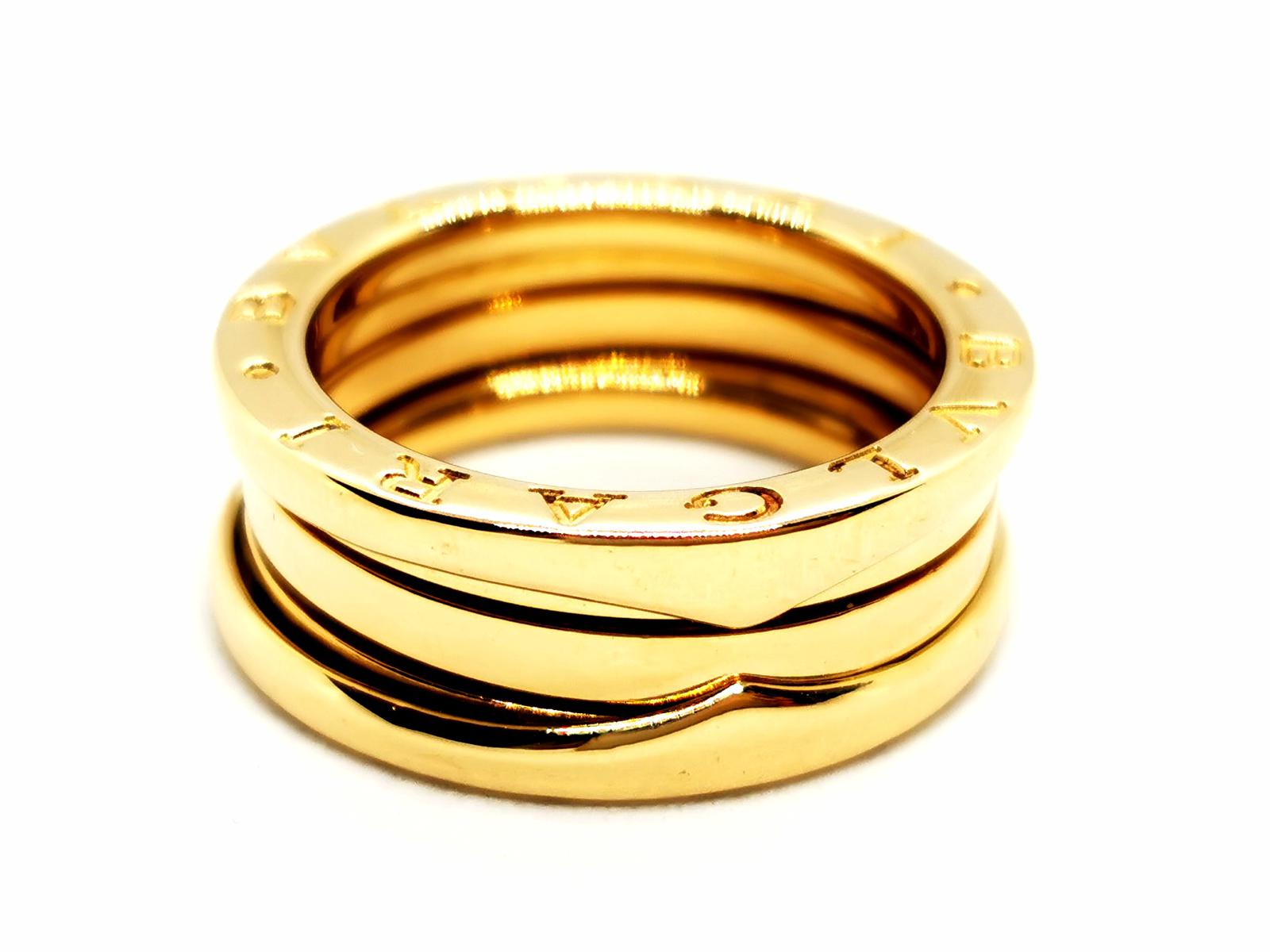Bulgari Bague B.Zéro1 Or jaune