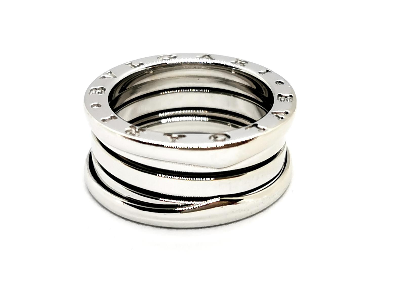 Bulgari Bague B.Zéro1 Or blanc