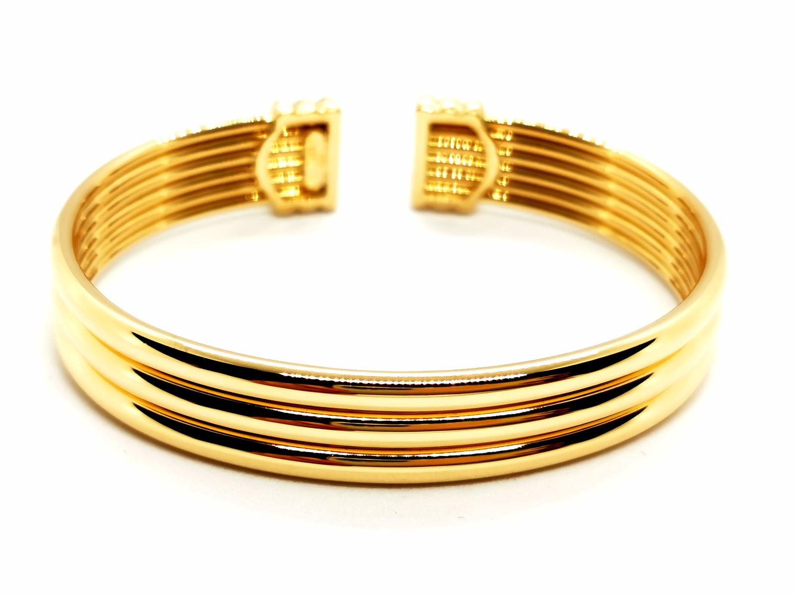 O.J. Perrin Bracelet Jonc  Or jaune