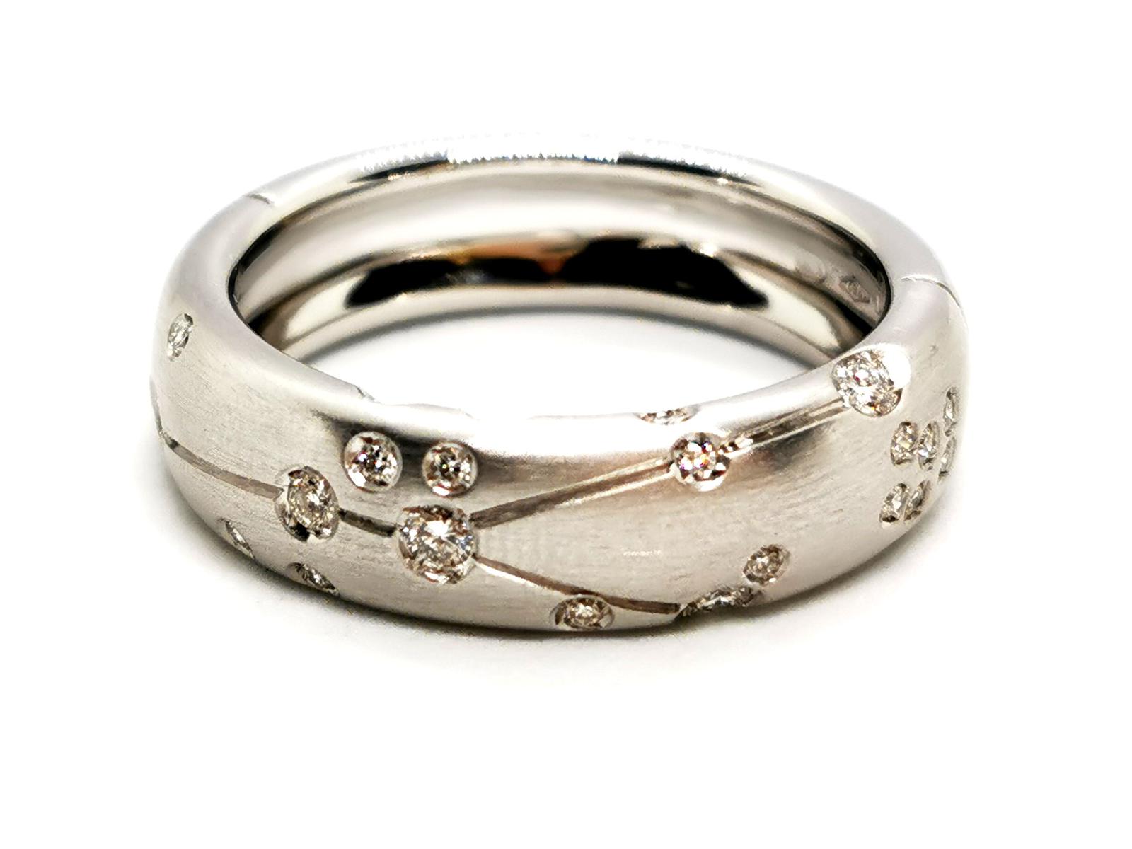 Repossi Bague Astrale Or blanc Diamant