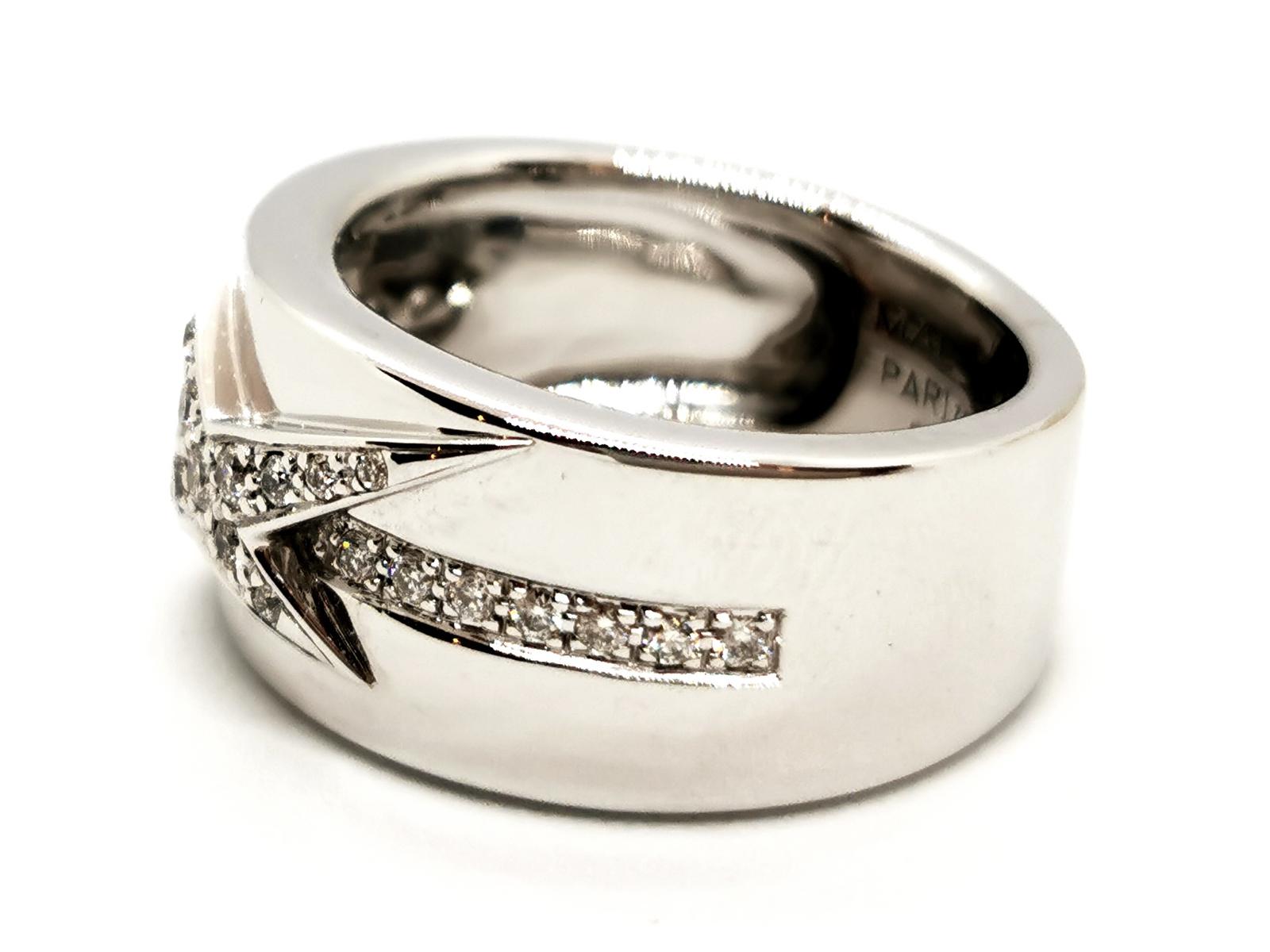 Mauboussin Star Ring Divine Star White Gold Diamond