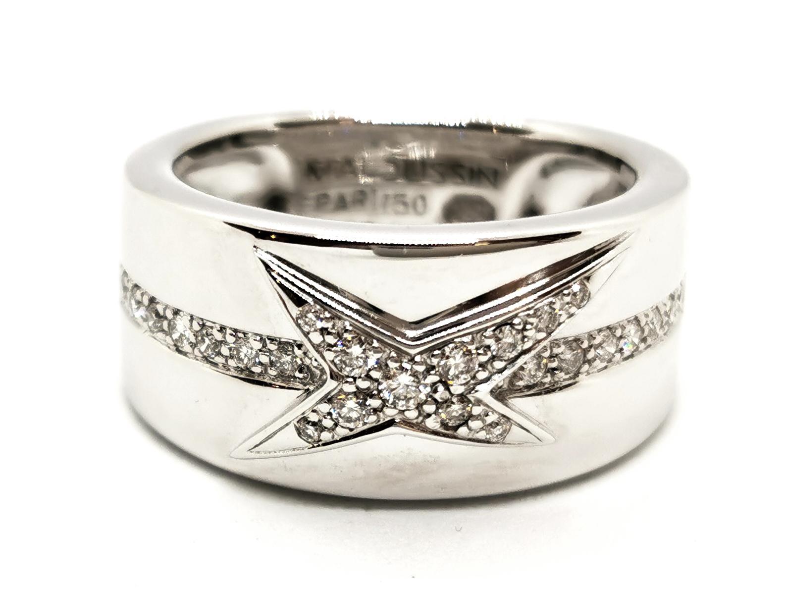 Mauboussin Star Ring Divine Star White Gold Diamond