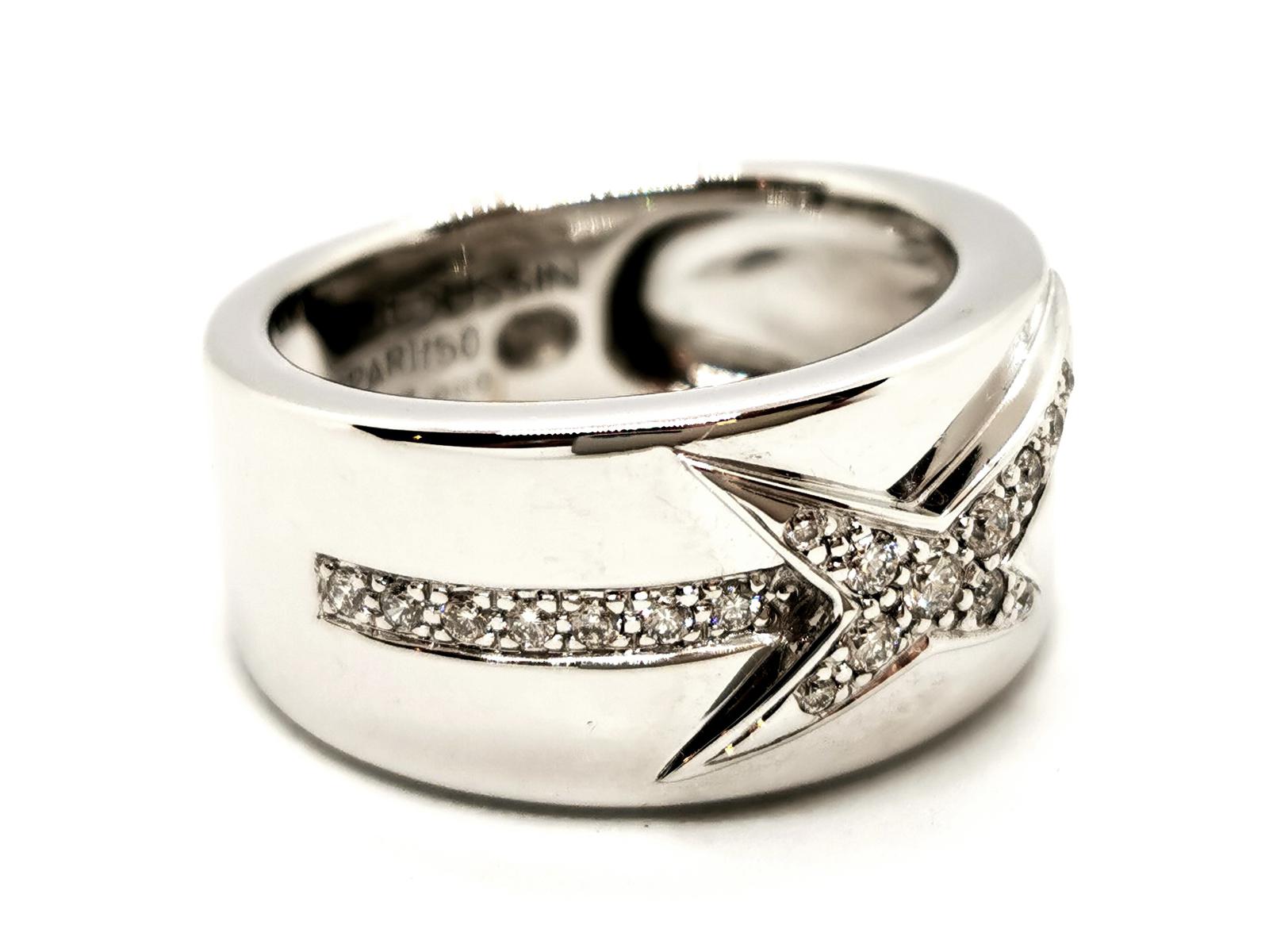 Mauboussin Star Ring Divine Star White Gold Diamond