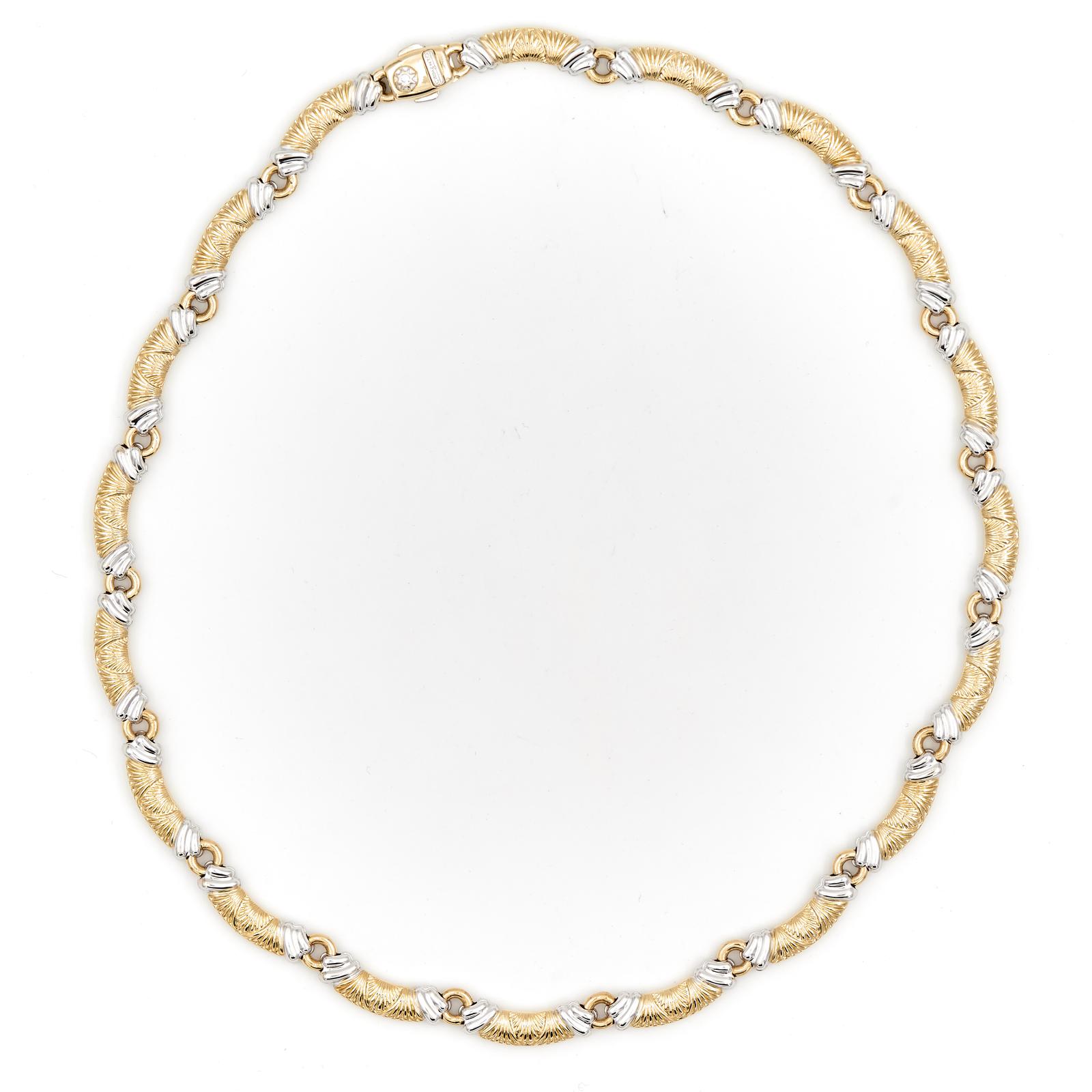 Chimento Collier  Or jaune, Or blanc Diamant