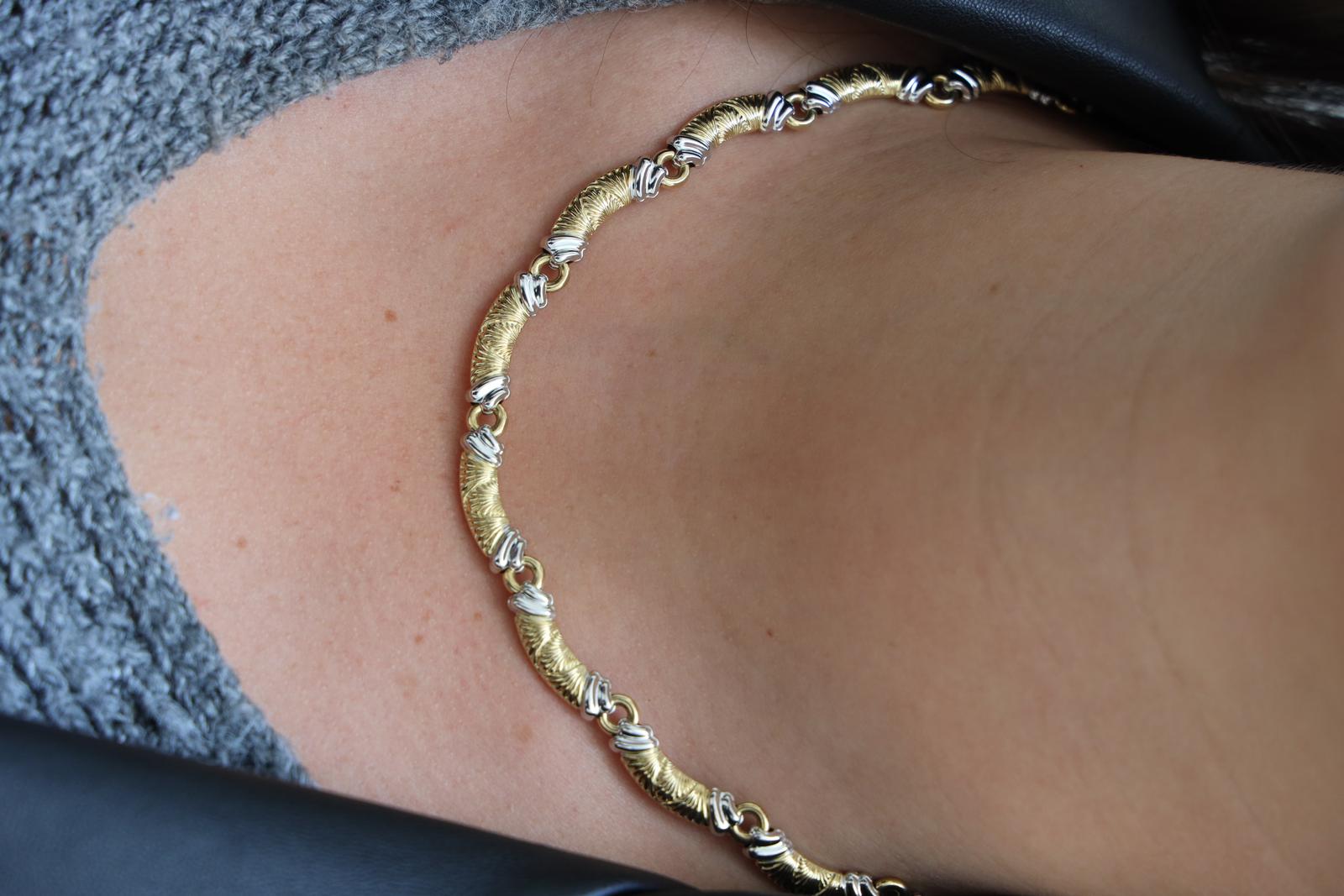 Chimento Collier  Or jaune, Or blanc Diamant