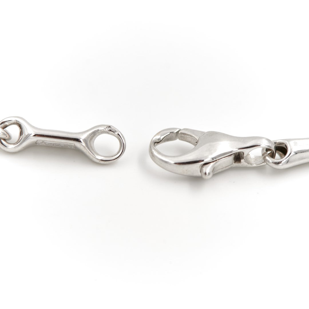Chimento Bamboo Bracelet White gold