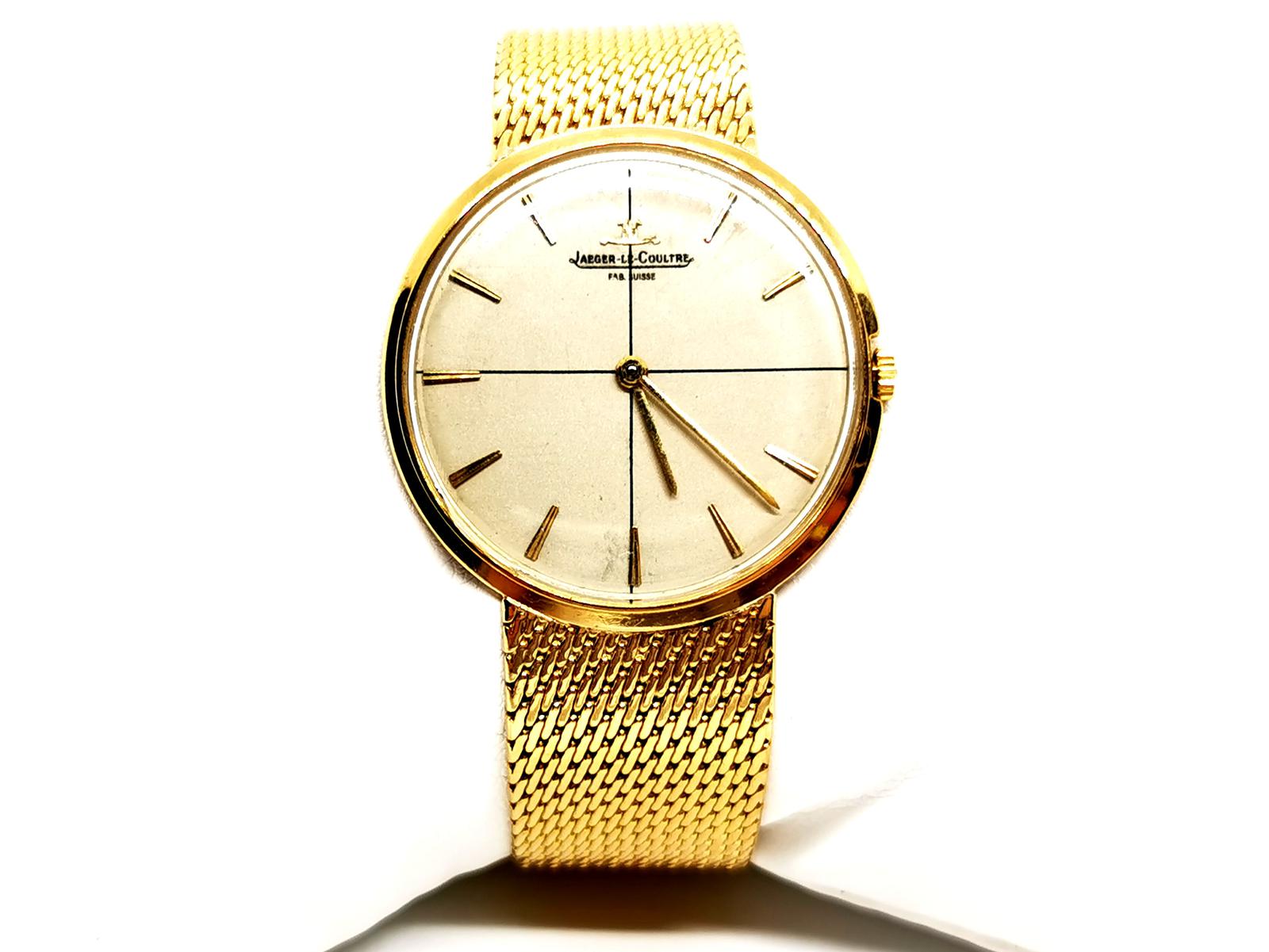 Jaeger- LeCoultre Montre  Or jaune